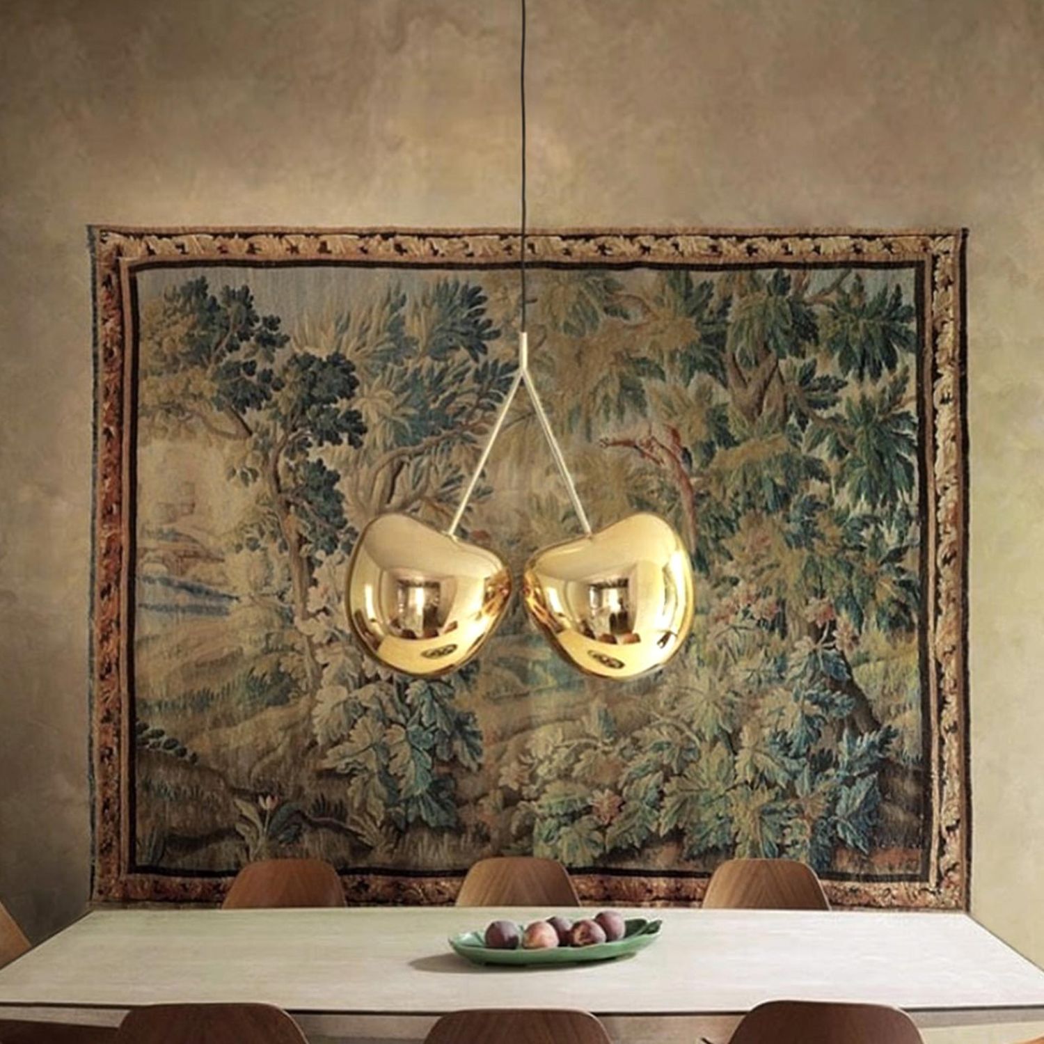 Qeeboo - Cherry Leuchte Metal Finish gold