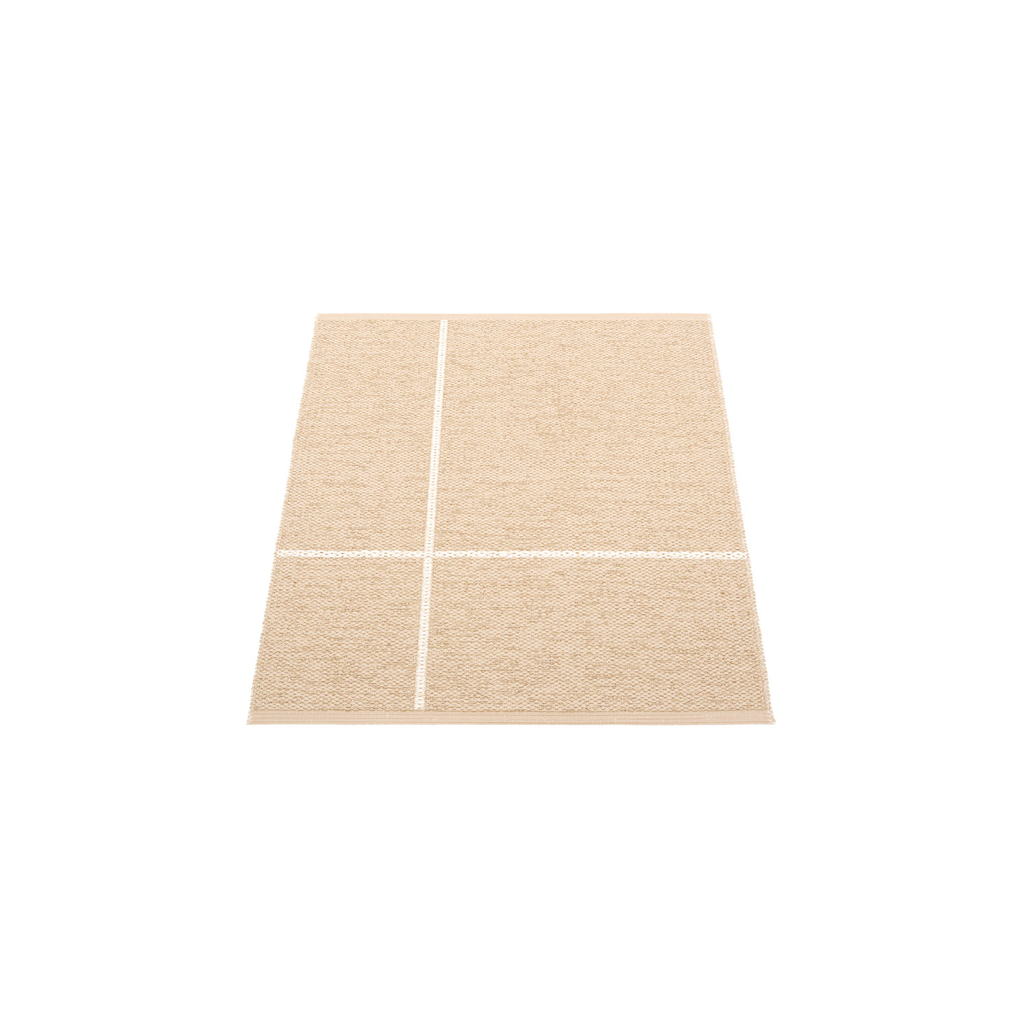 pappelina fred teppich beige vanilla 70 90 cm 78900