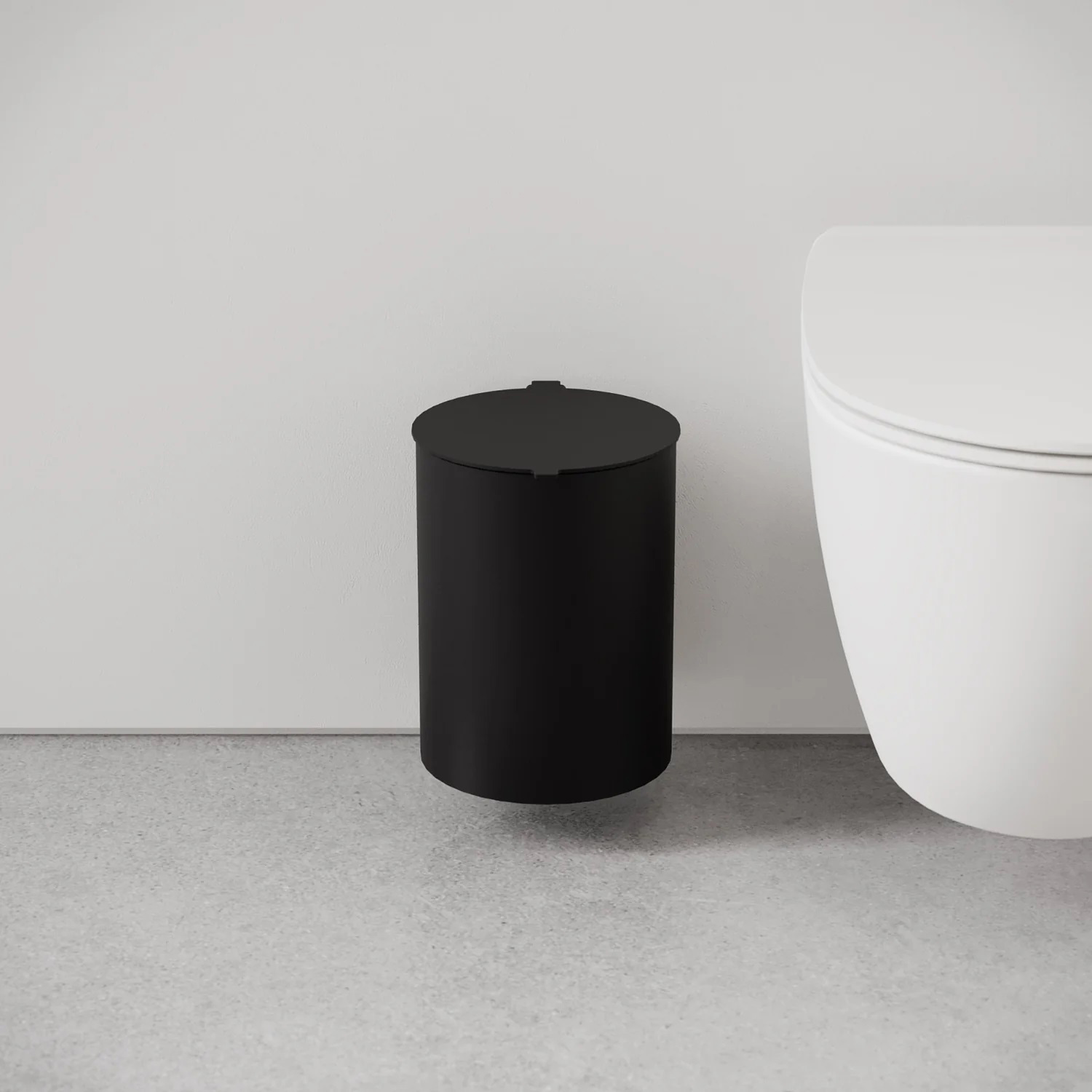 nichba toiletteneimer schwarz amb5 94202