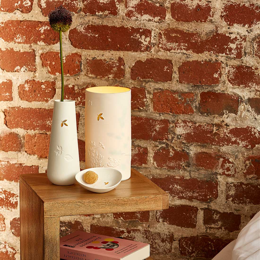 Räder Design - Leuchte Goldblatt Porzellangeschichten