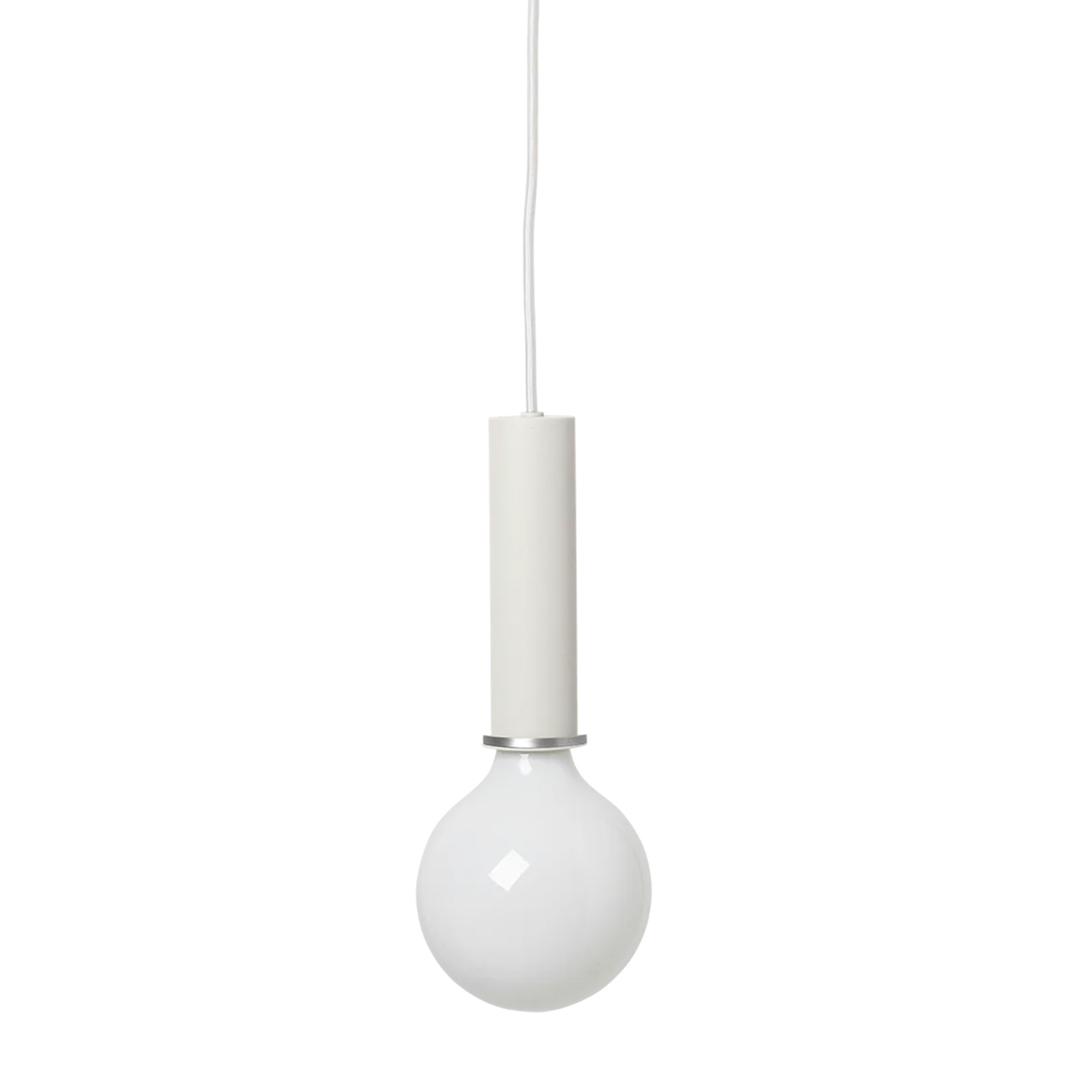 ferm LIVING Socket Pendelleuchte Lang weiss 1104269675 104346