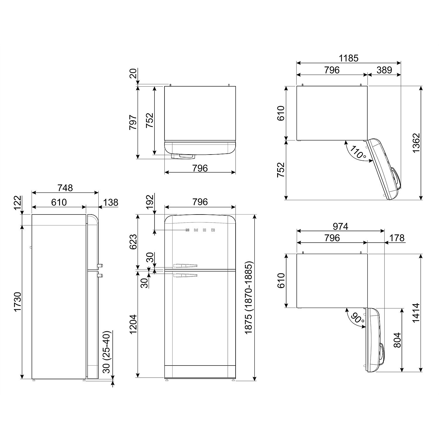 smeg fab50 technischezeichnung 55473