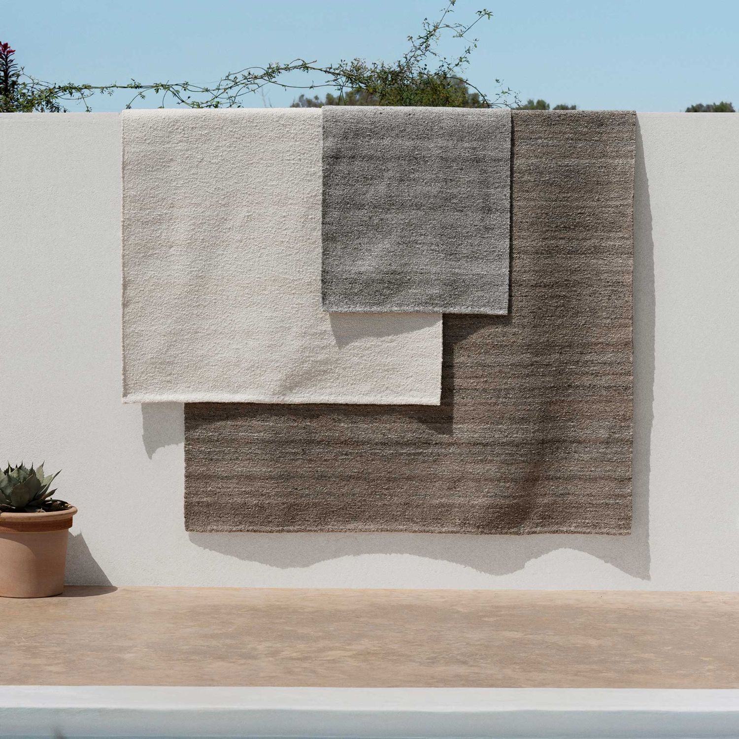 blomus - KAPET Outdoorteppich L Cloud Melange