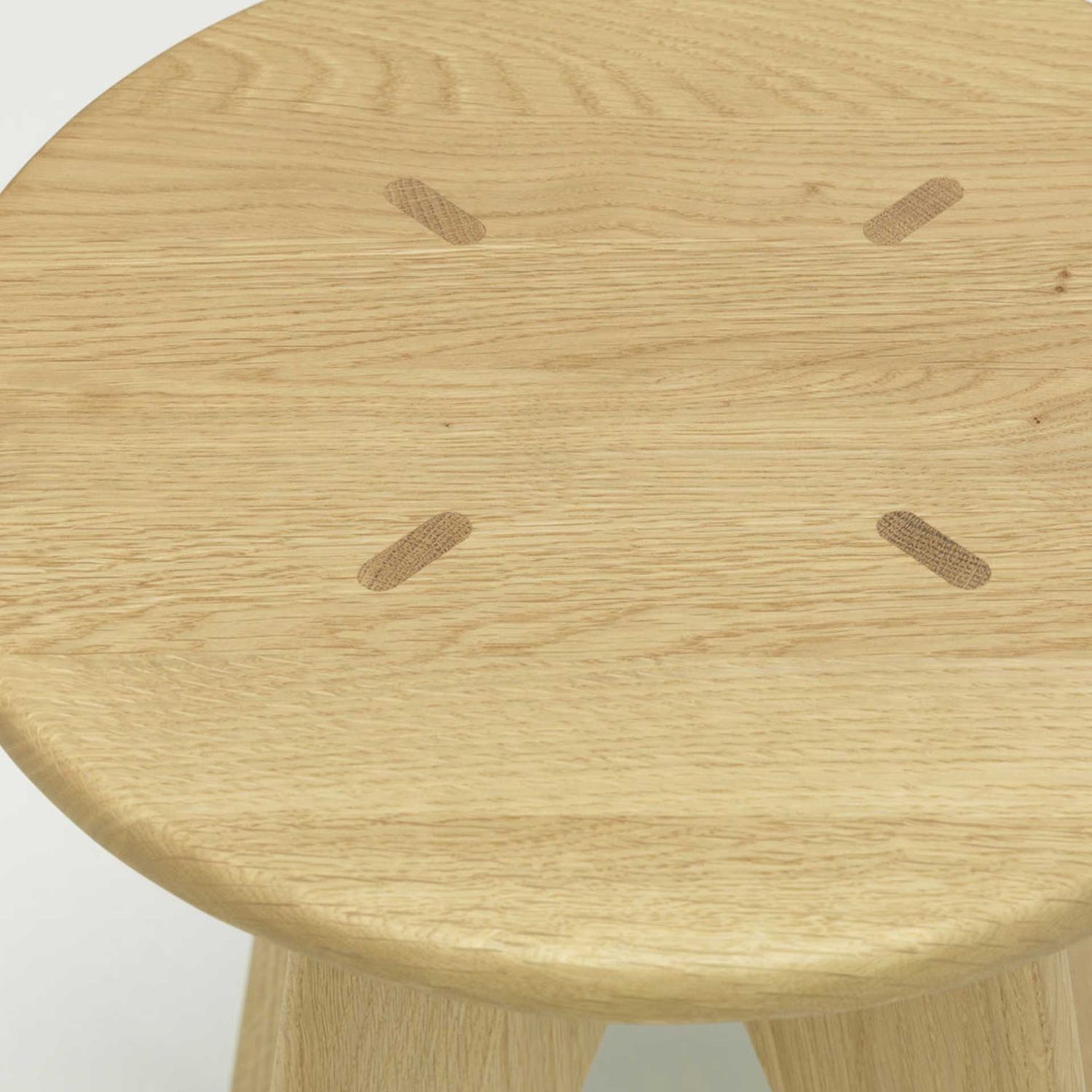 Vitra - Tabouret Bois Hocker Eiche natur, lackiert