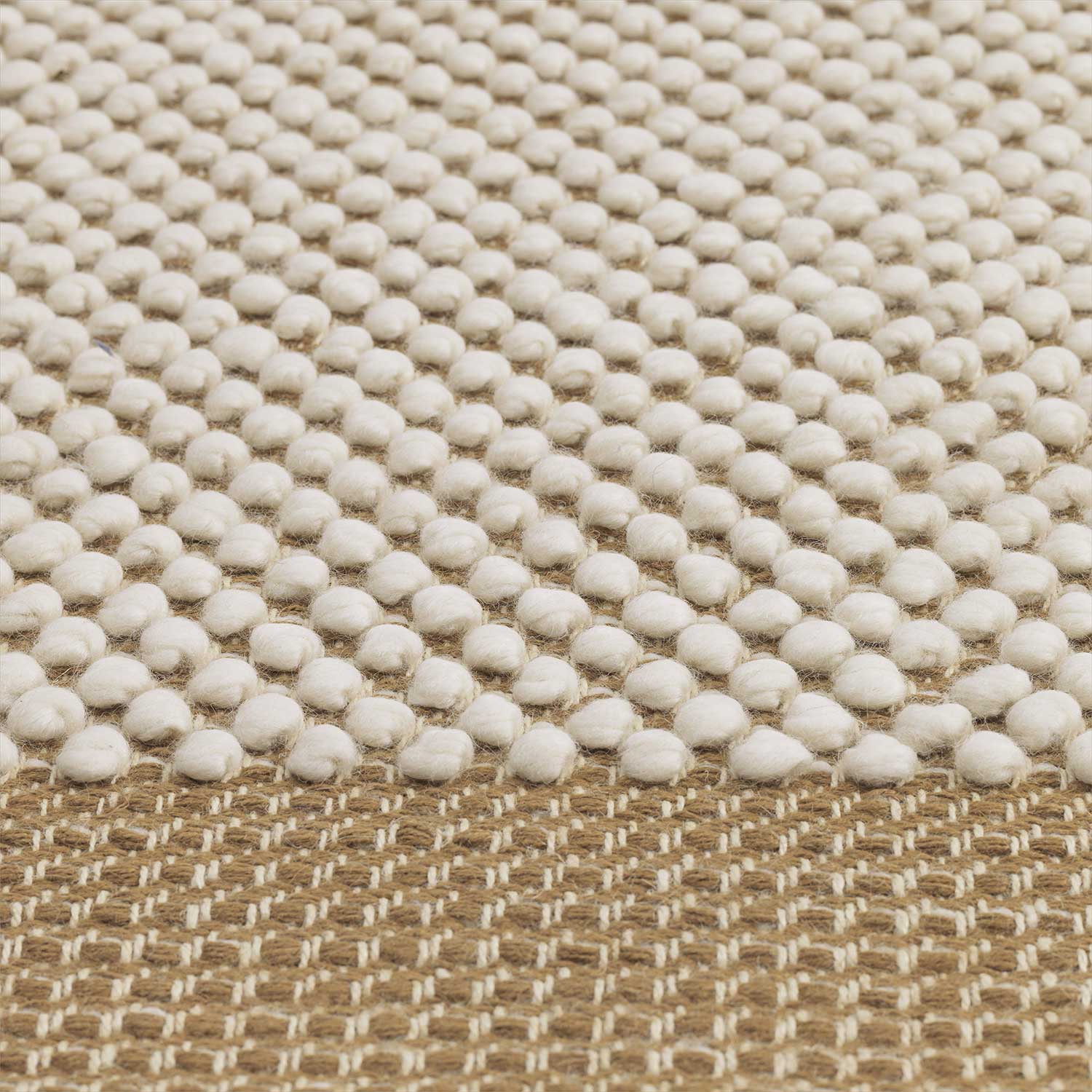 muuto pebble rug burnt orange detail 89516