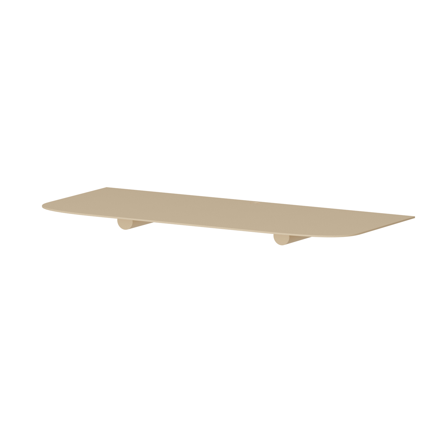 Metallbude - Lenn Wandregal 40 cm cashew