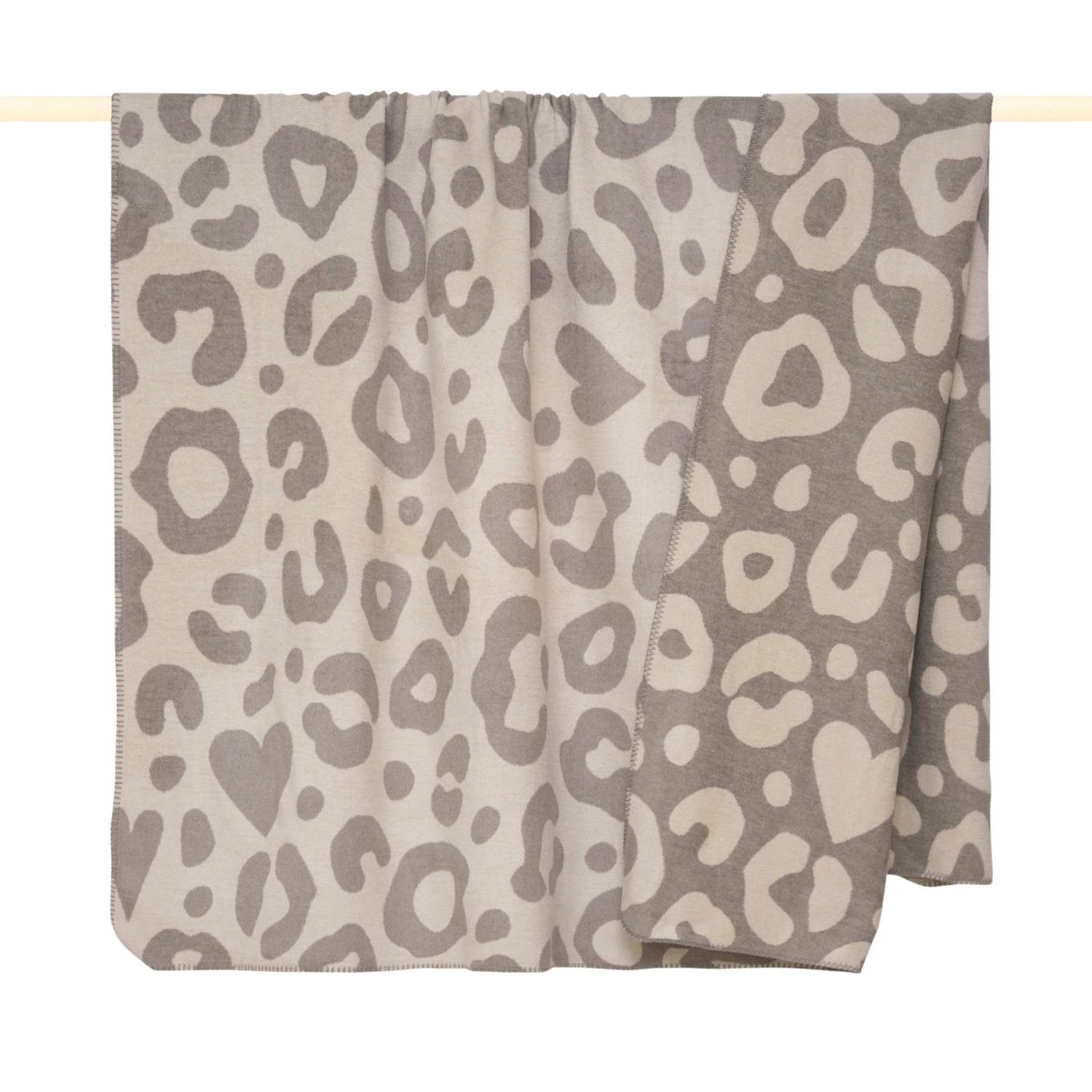 pad - Leo Decke 150 x 200 cm greige