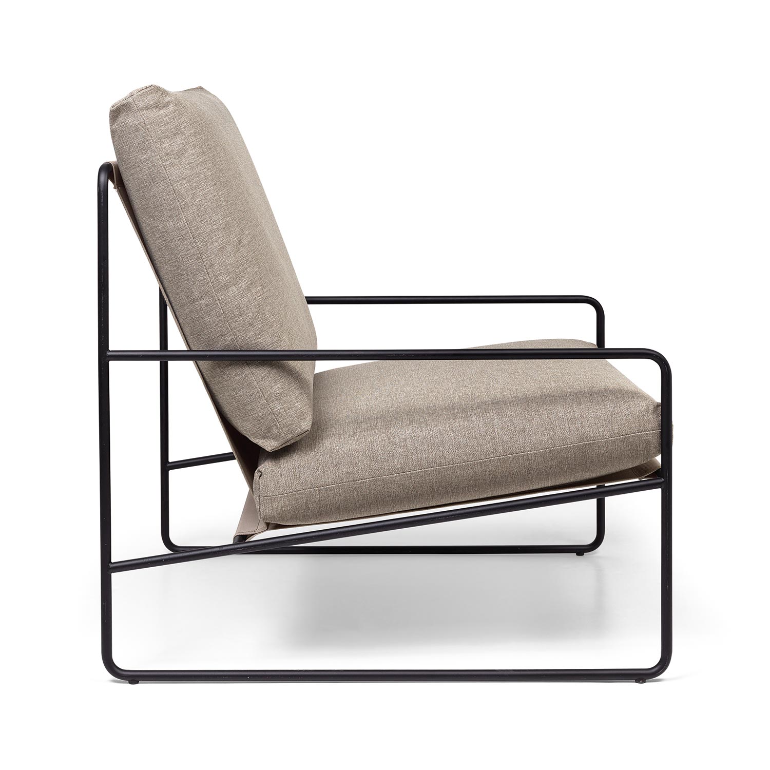 ferm living desert 1 sitzer sofa schwarz 78091