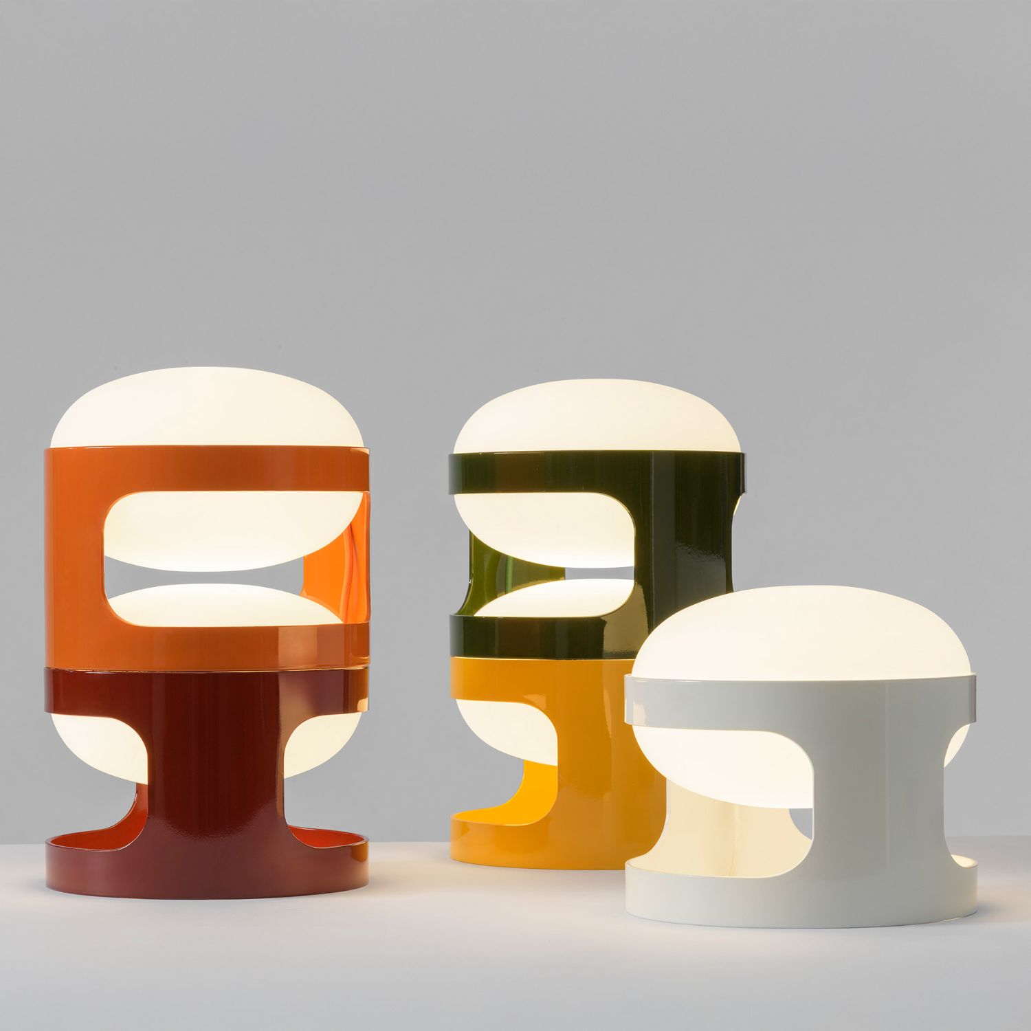 Kartell - KD28 Tischleuchte orange