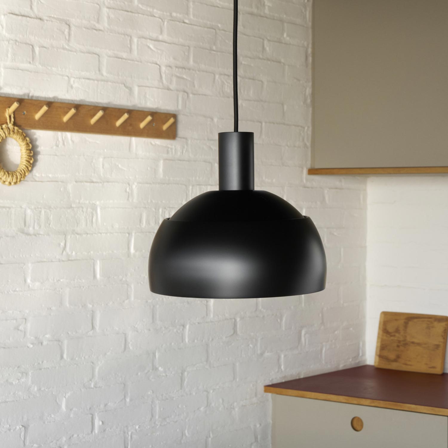 Louis Poulsen - FJ Elements Pendelleuchte Ø 250 grau
