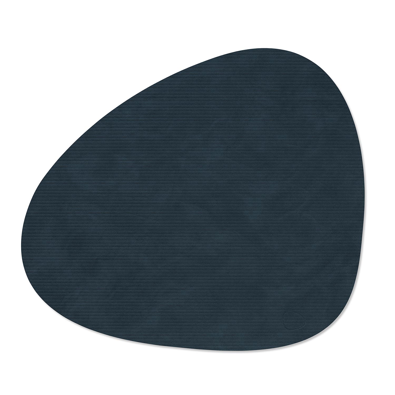 LIND DNA - Curve L Corduroy Tischset midnight blue