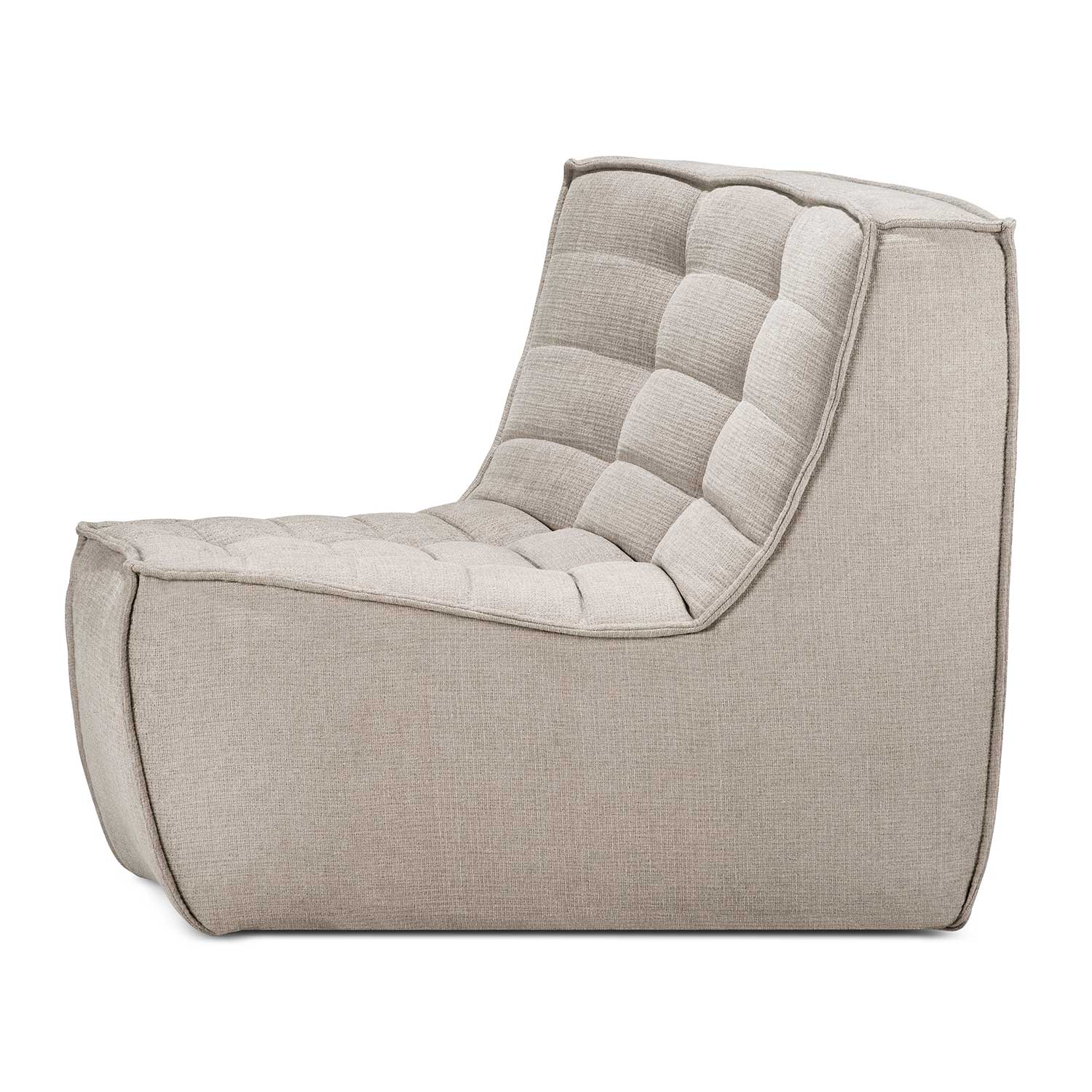 ethnicraft N701 sofa beige 45grad ecke seitlich 103874