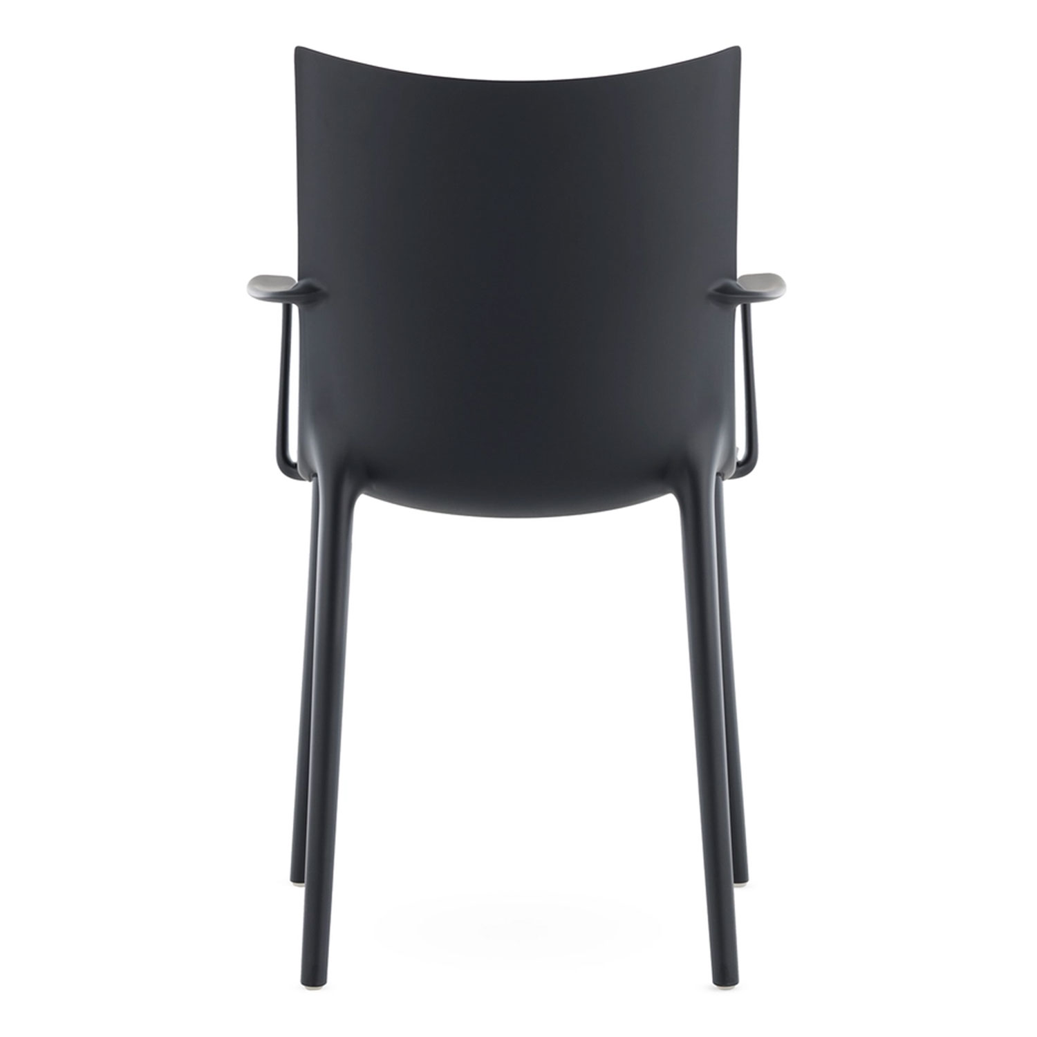 Kartell - H.H.H. Stuhl einfarbig matt orange