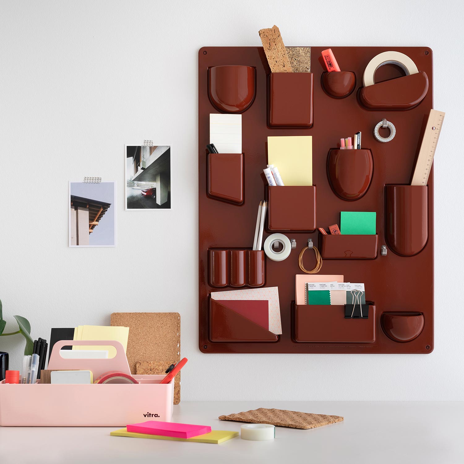 vitra Uten Silo RE II  japanese red mit inhalt 107090