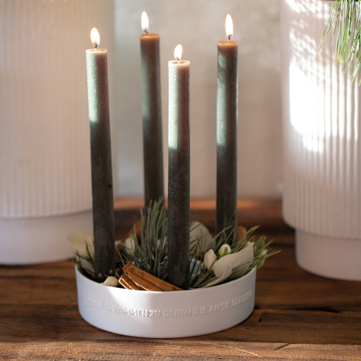 raeder design porzellankranz wunder kommen lifestyle 86070