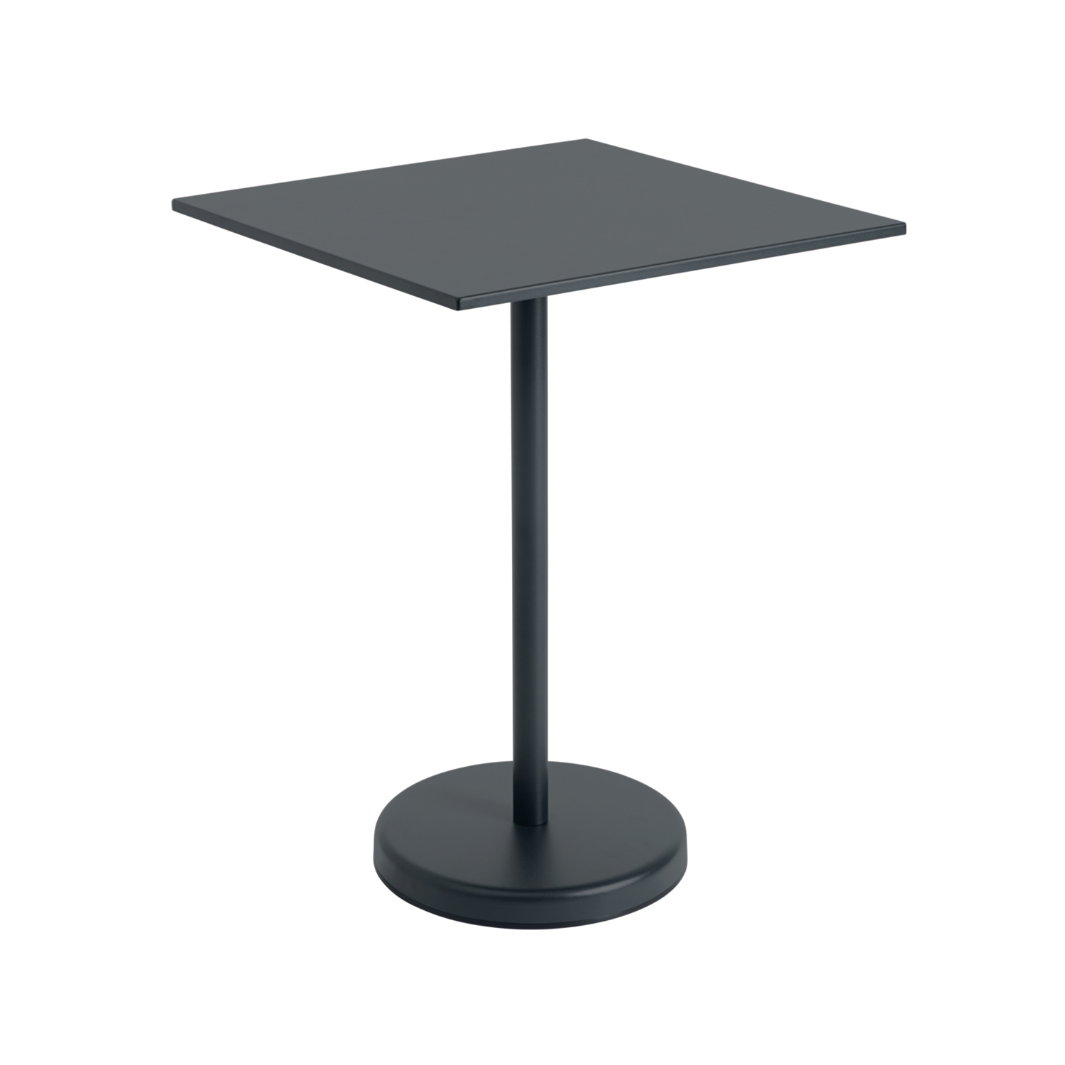 muuto linear steel cafetisch black 95 eckig 85188