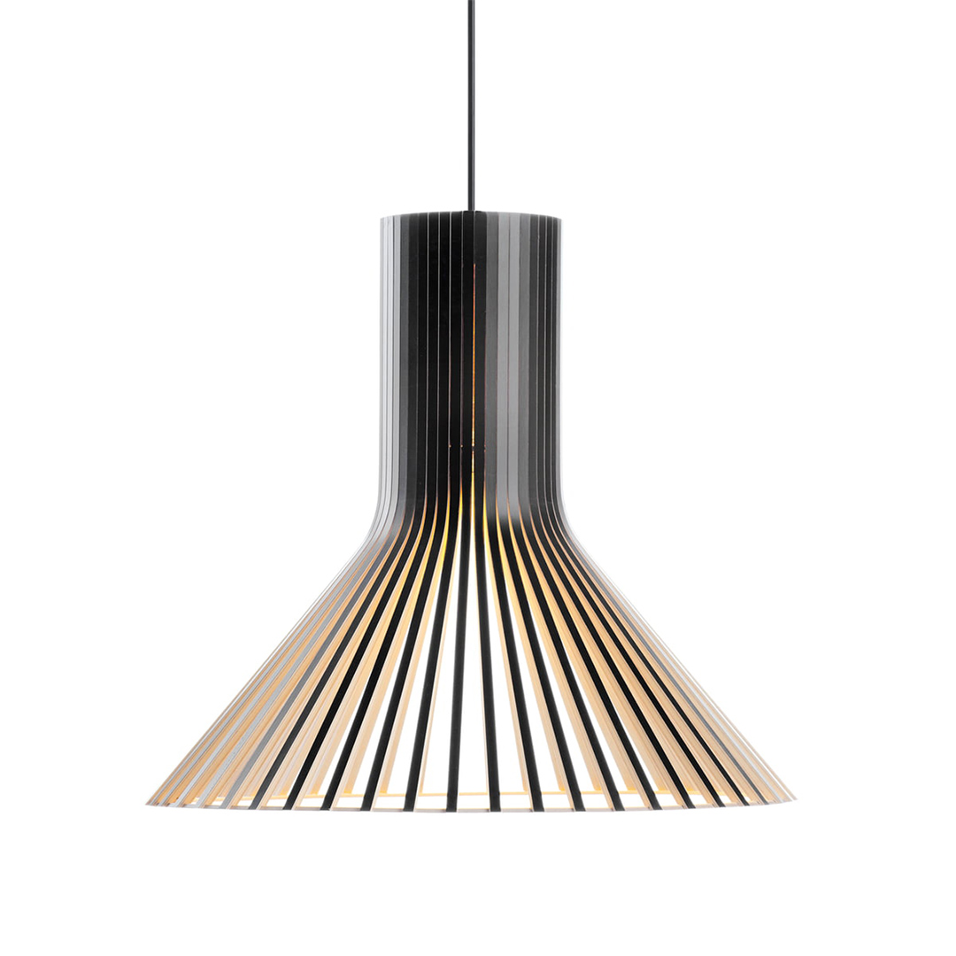 secto design puncto pendelleuchte schwarz 72138