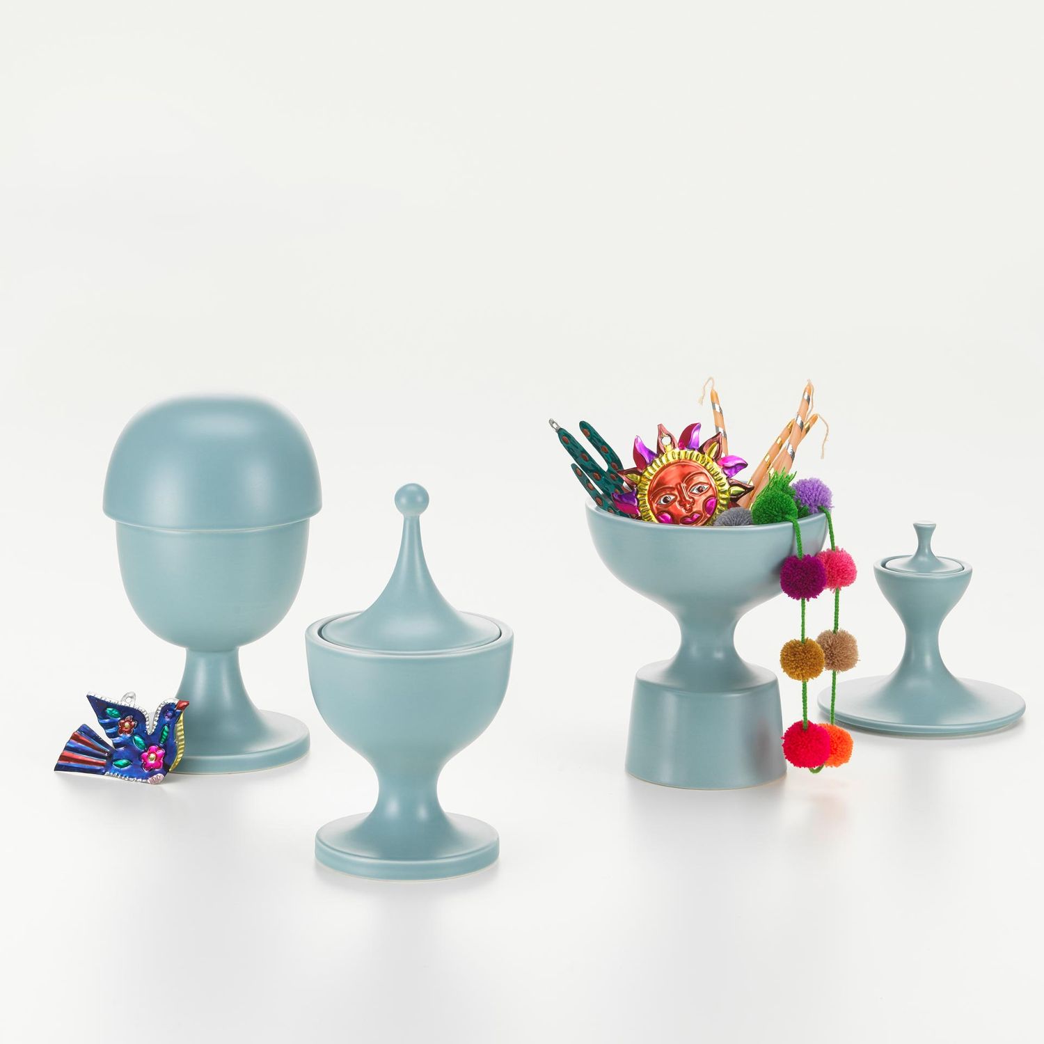 Vitra - Ceramic Container No. 1 eisgrau