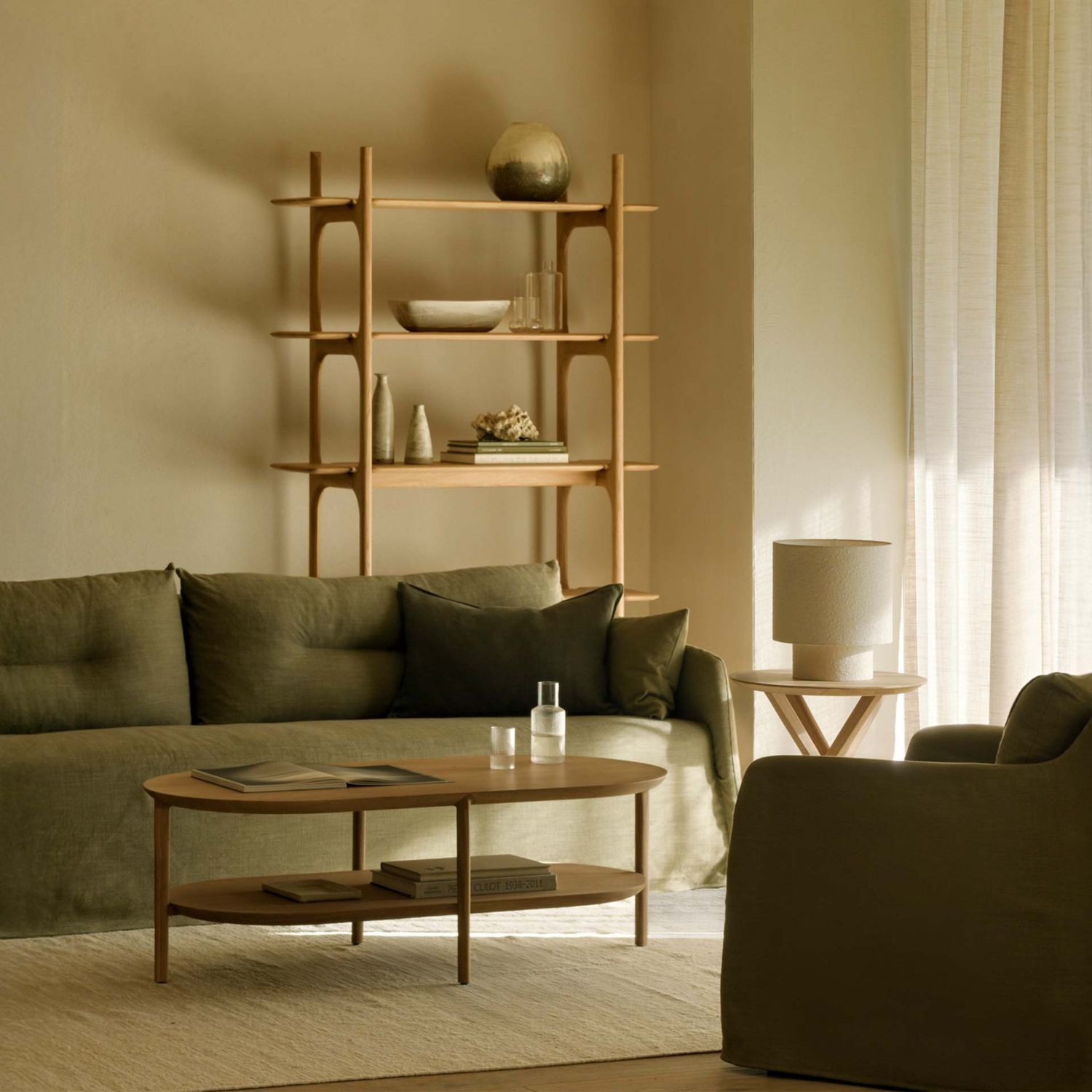 Ethnicraft - Weave Sofa 2-Sitzer bone