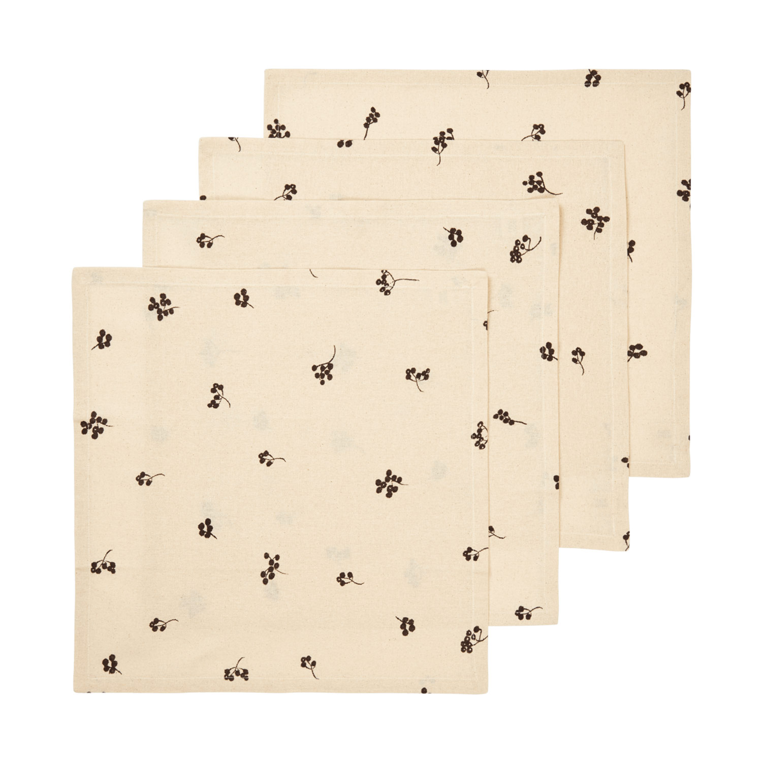 Ferm Living - Baies Servietten 4er-Set