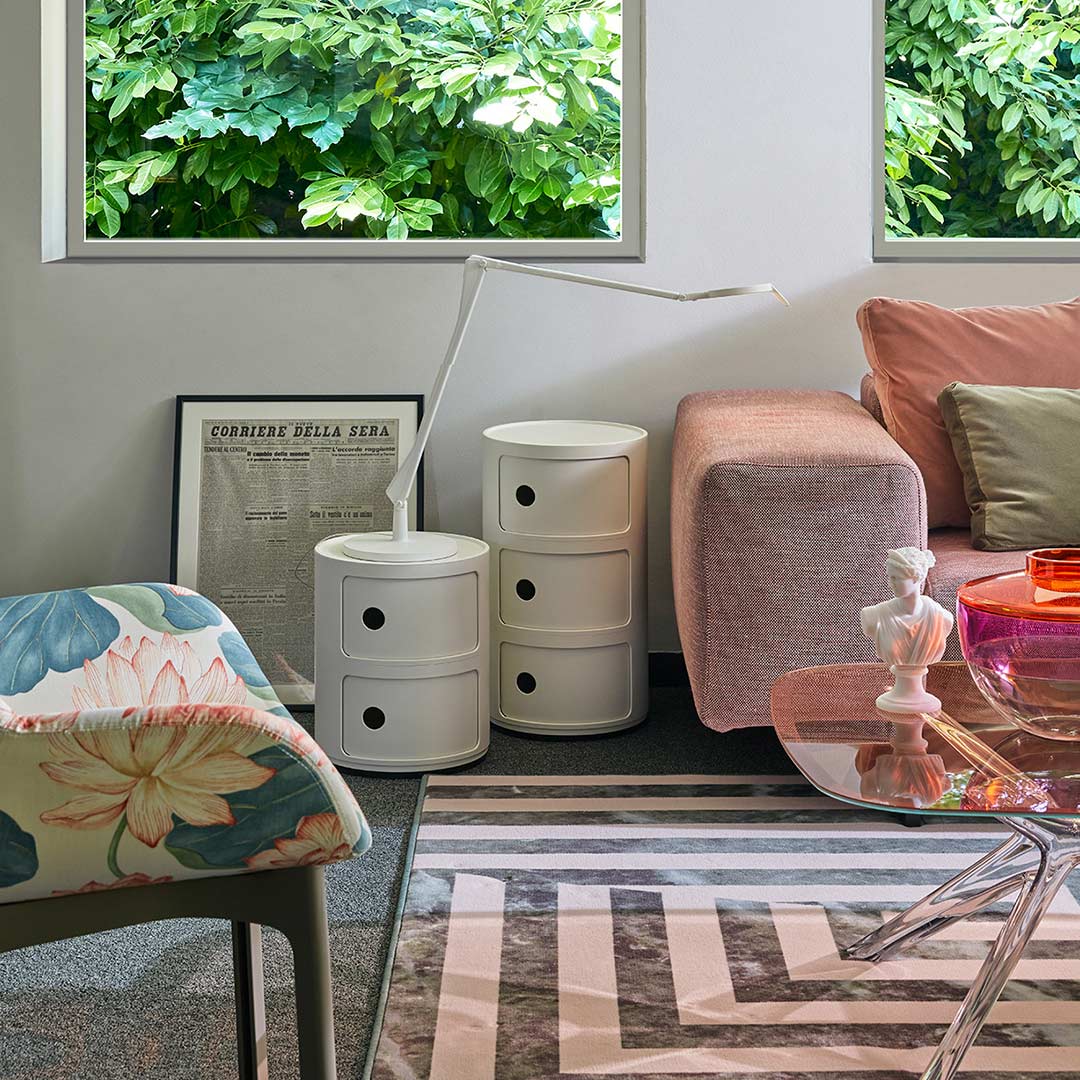 kartell componibili matt weiss 63707