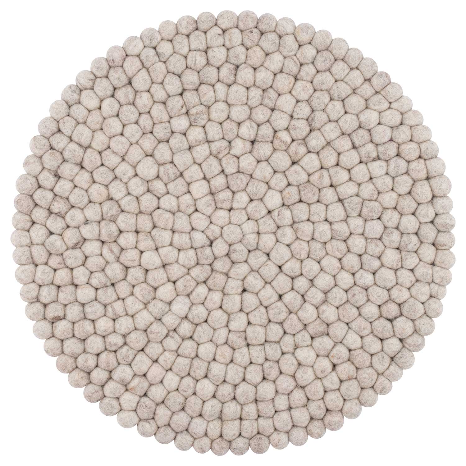 myfelt bela sitzauflage filzkugel rund 52040