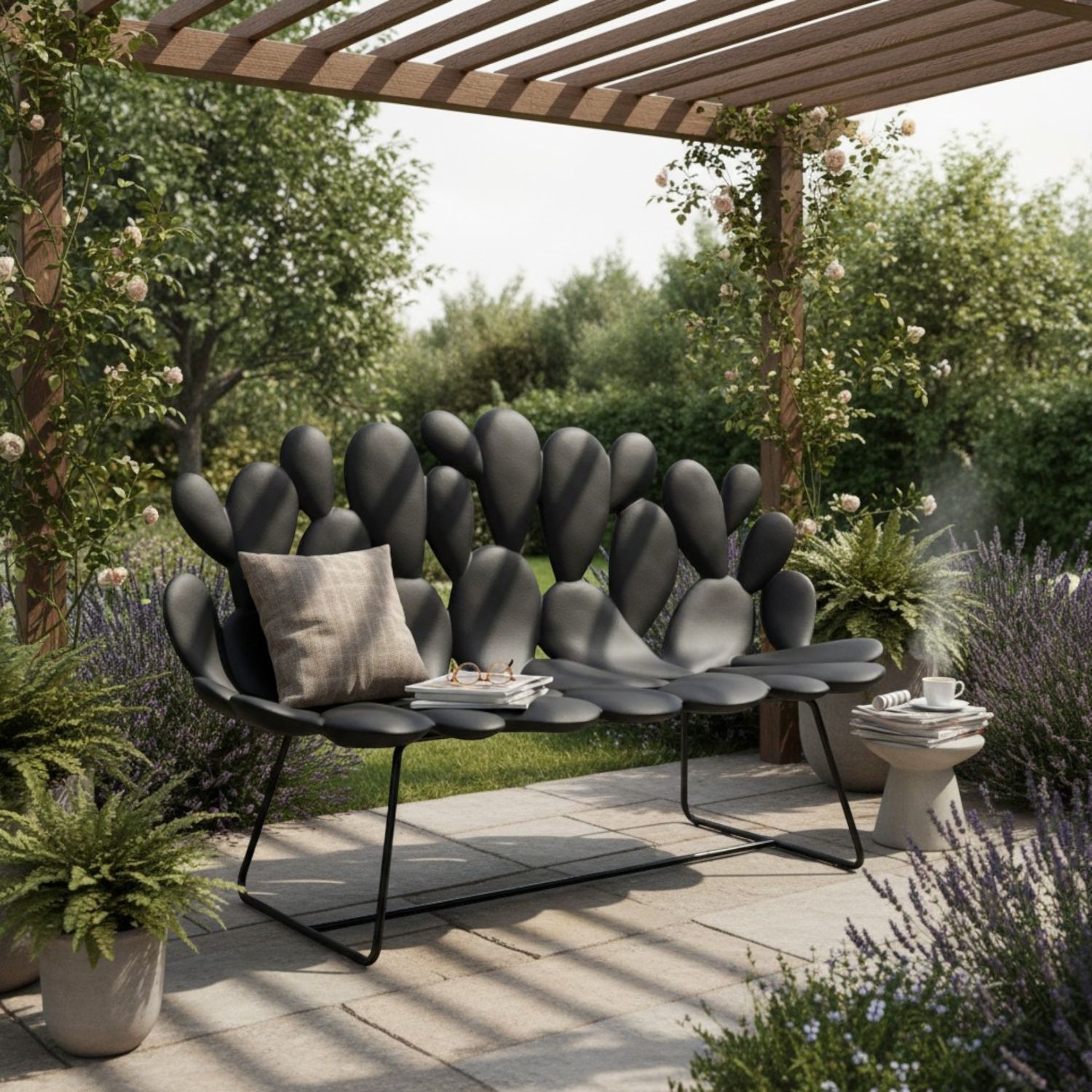 Qeeboo - Filicudi Sofa schwarz