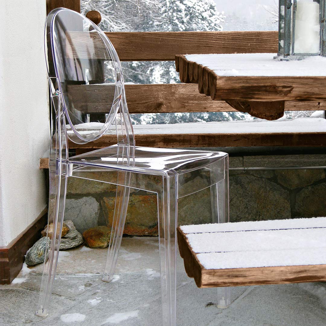 kartell victoria ghost stuhl transparent 65575