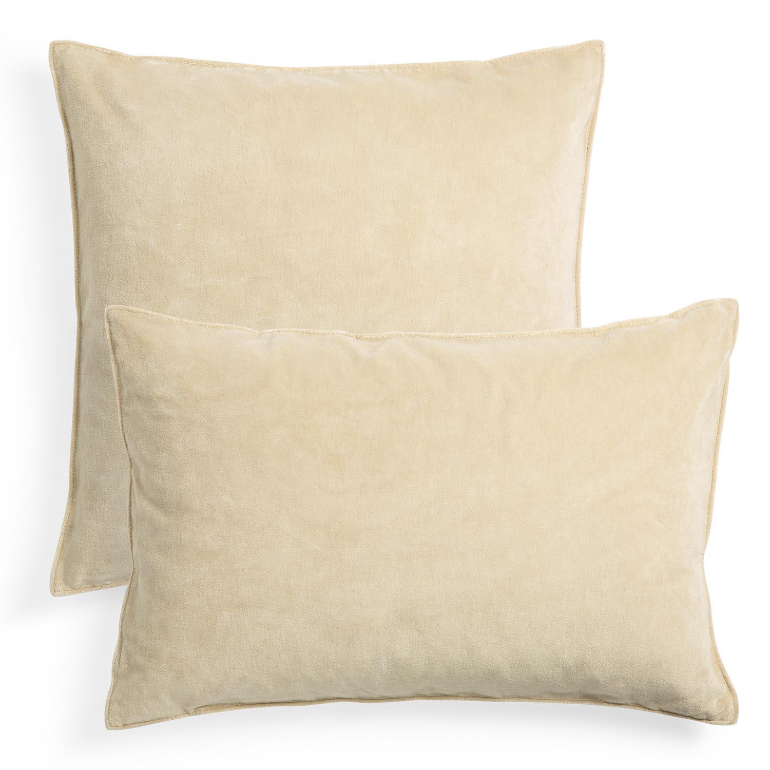 Ethnicraft - Velvet Kissen sand rechteckig
