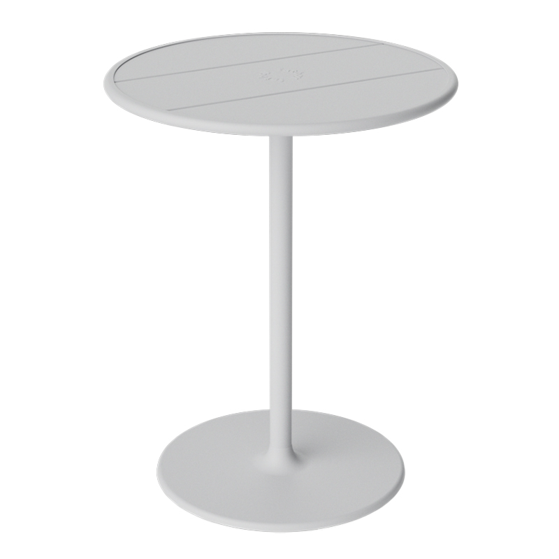 Fatboy - Fred's Outdoor Tisch rund 60 cm hellgrau