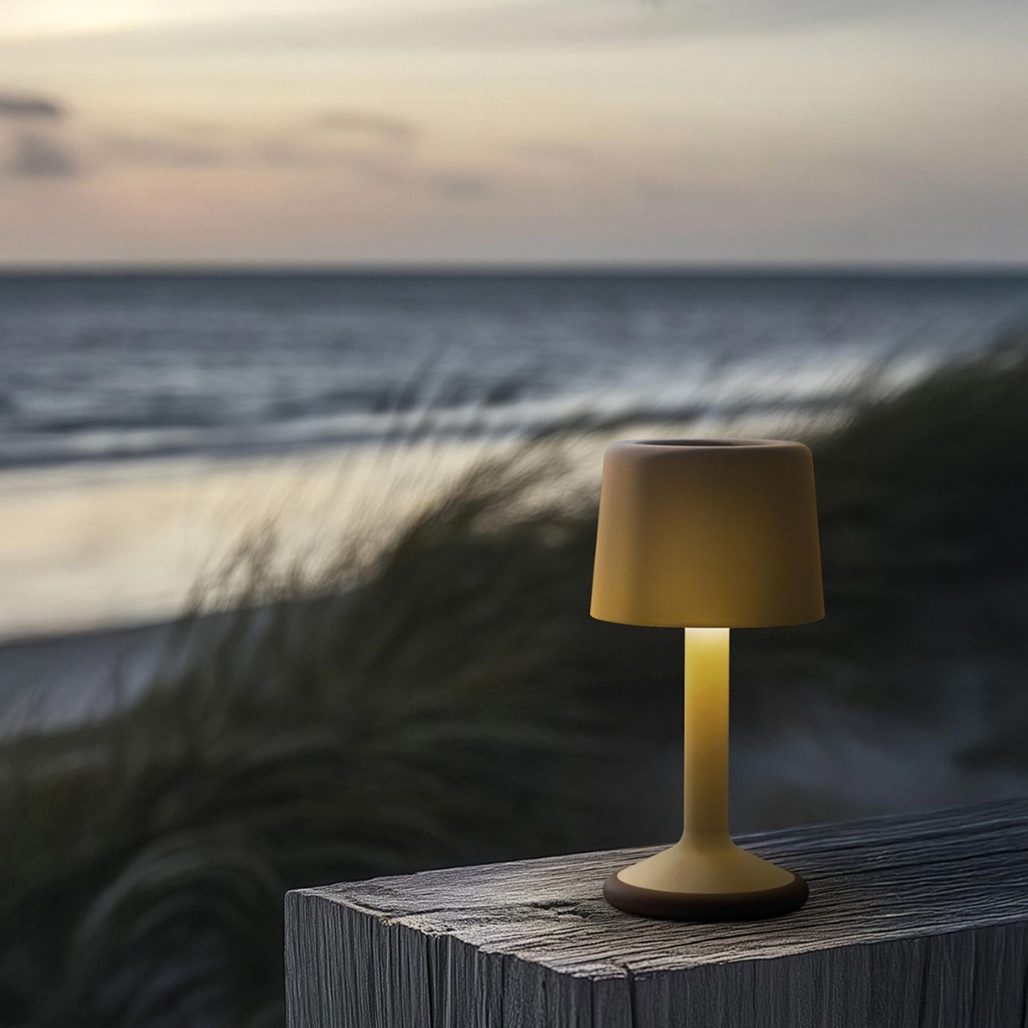 HOUE - Luu Portable Lampe lemon zest