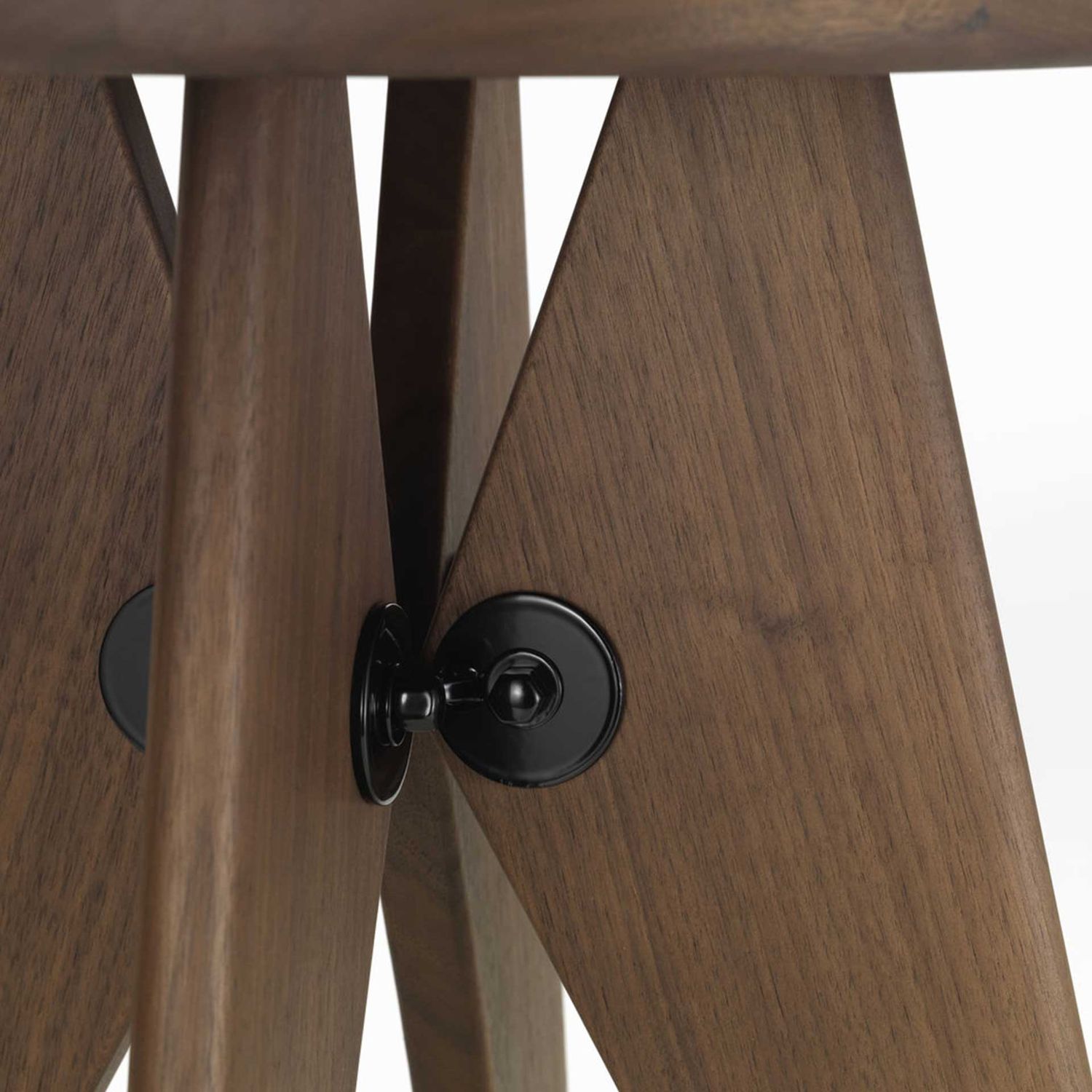 Vitra - Tabouret Bois Hocker Nussbaum natur, geölt