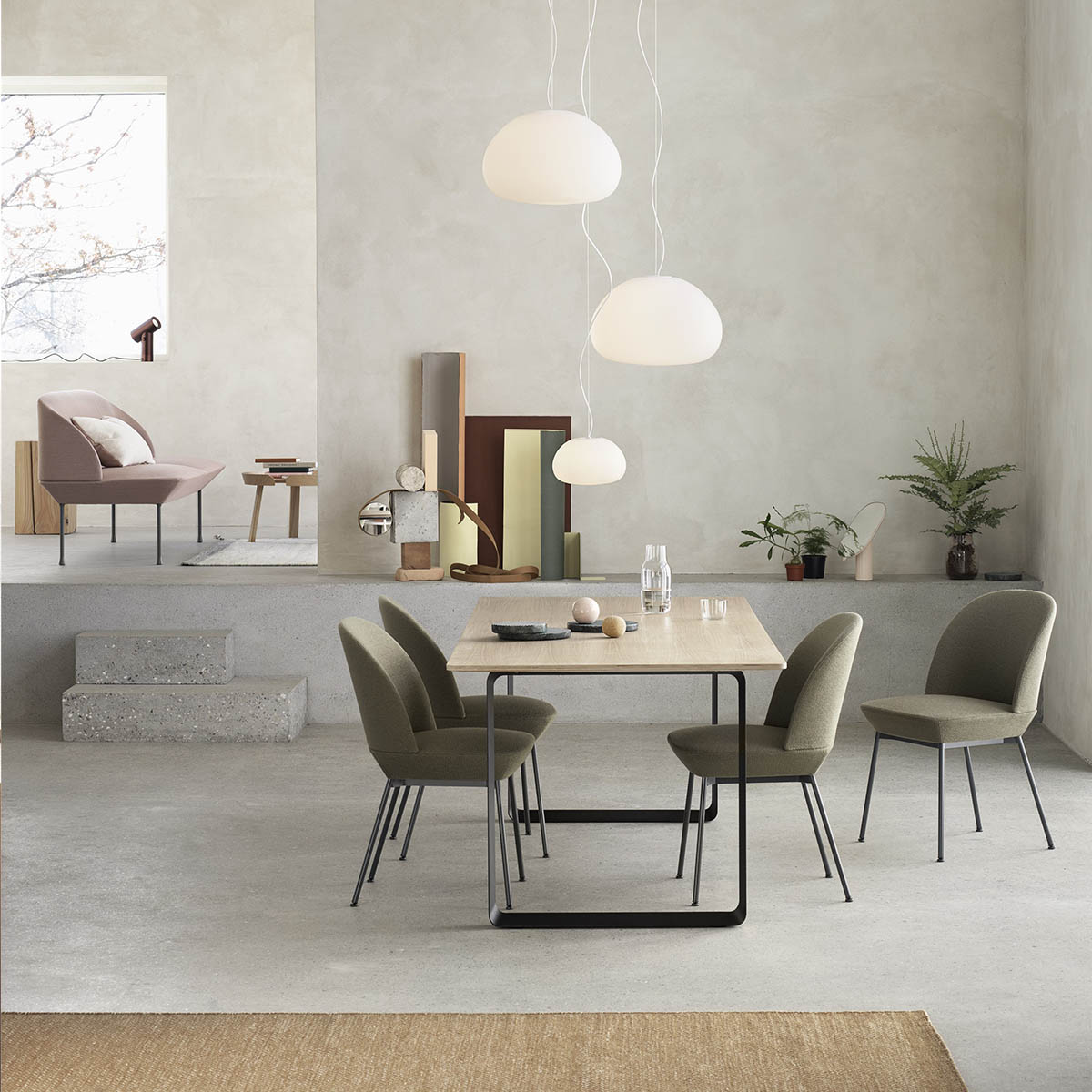 muuto 70 70 tisch laminat schwarz 57386