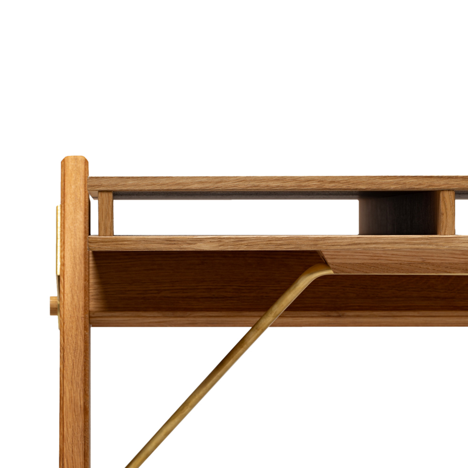 we do wood field desk oak 62107