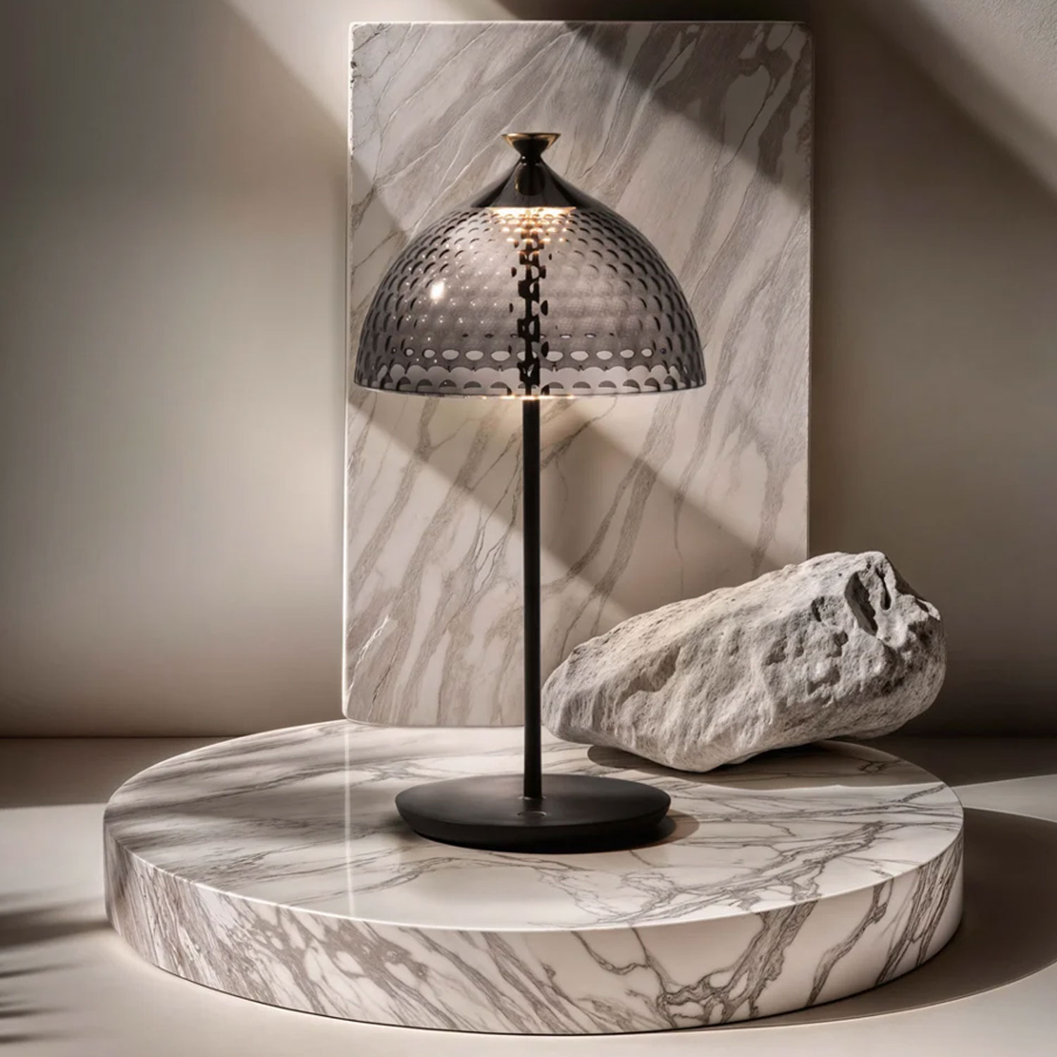 Kartell - Pumo Tischlampe blau