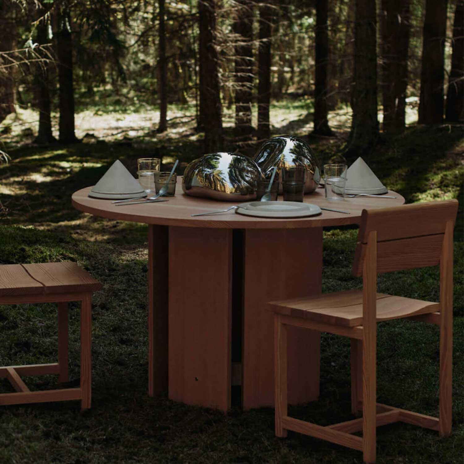 Ferm Living - Bellure Piece oval rustic bronze