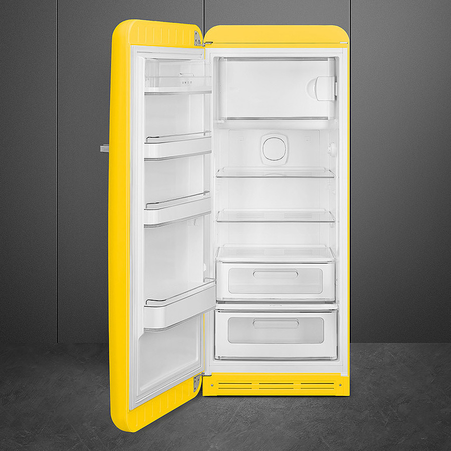 smeg kuehlschrank FAB28 gelb links2 55132