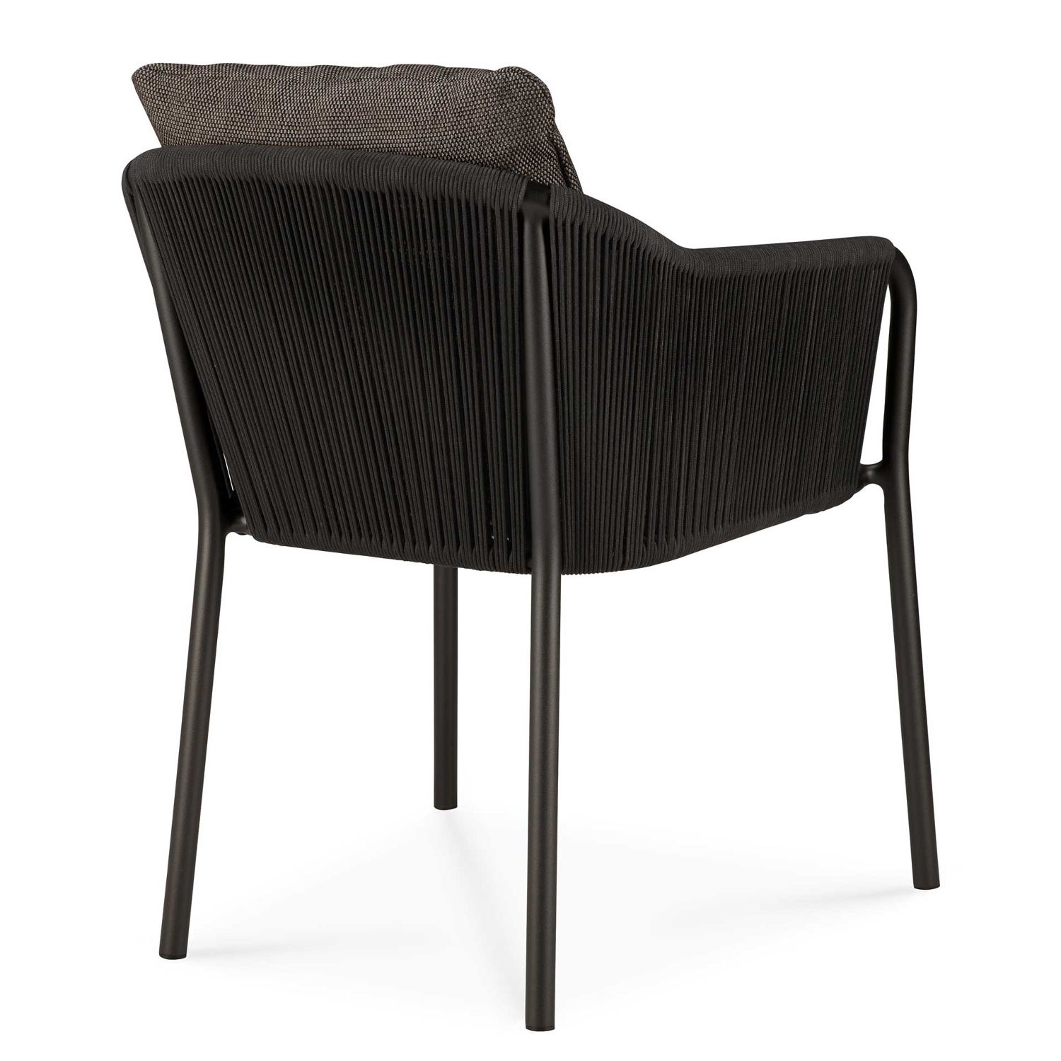 Ethnicraft - Capitan Stuhl f. Draußen dark bronze/dark brown
