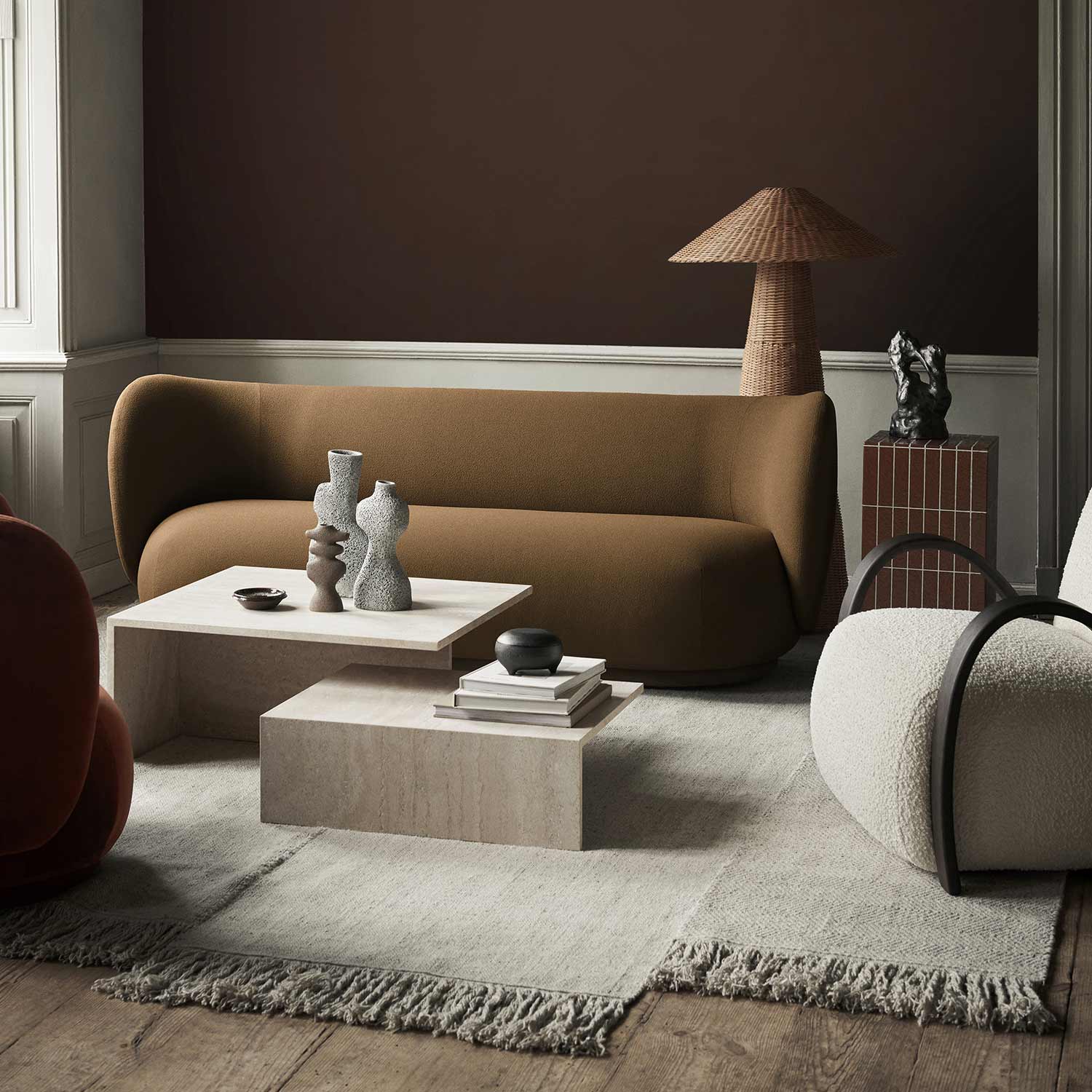 ferm living distinct grande duo couchtische wohnzimmer sofa 96245