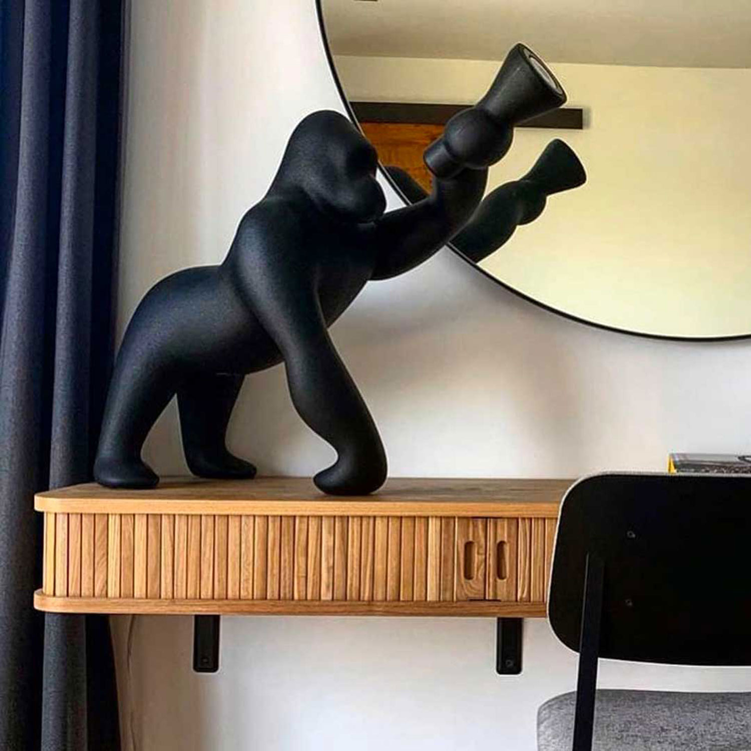 qeebo kong leuchte xs schwarz sideboard 97489
