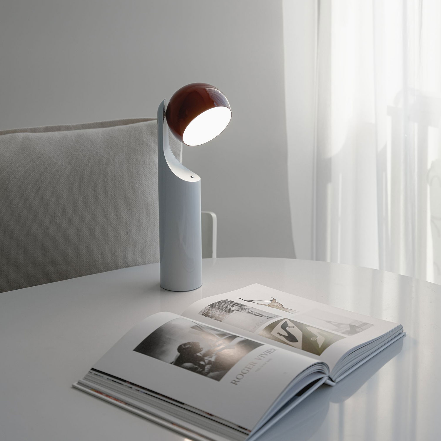 Fine Lumens - MONO Lampe rust & sky