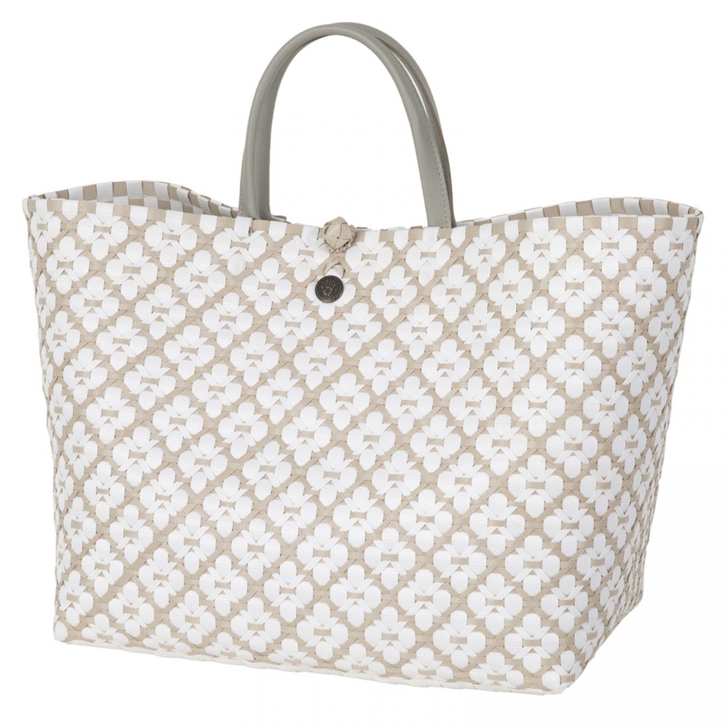 handed by motif handtasche pale grey 93453