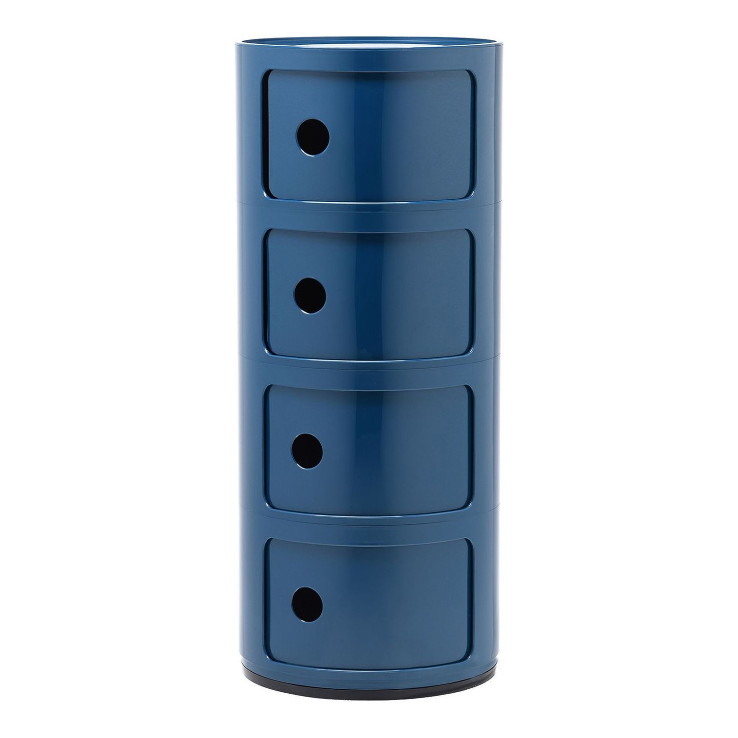 4 Fcher blau