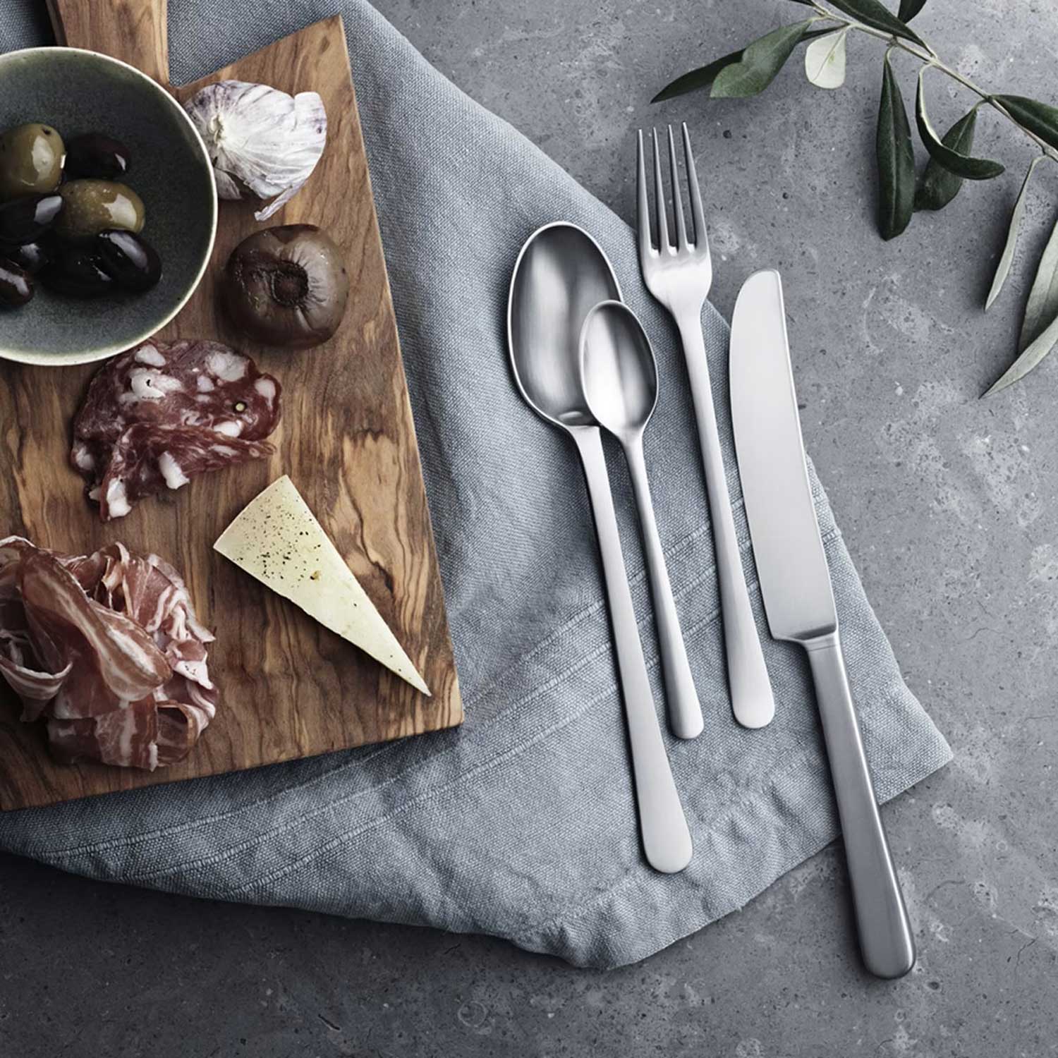 Georg Jensen - Copenhagen Besteck Set 16-teilig