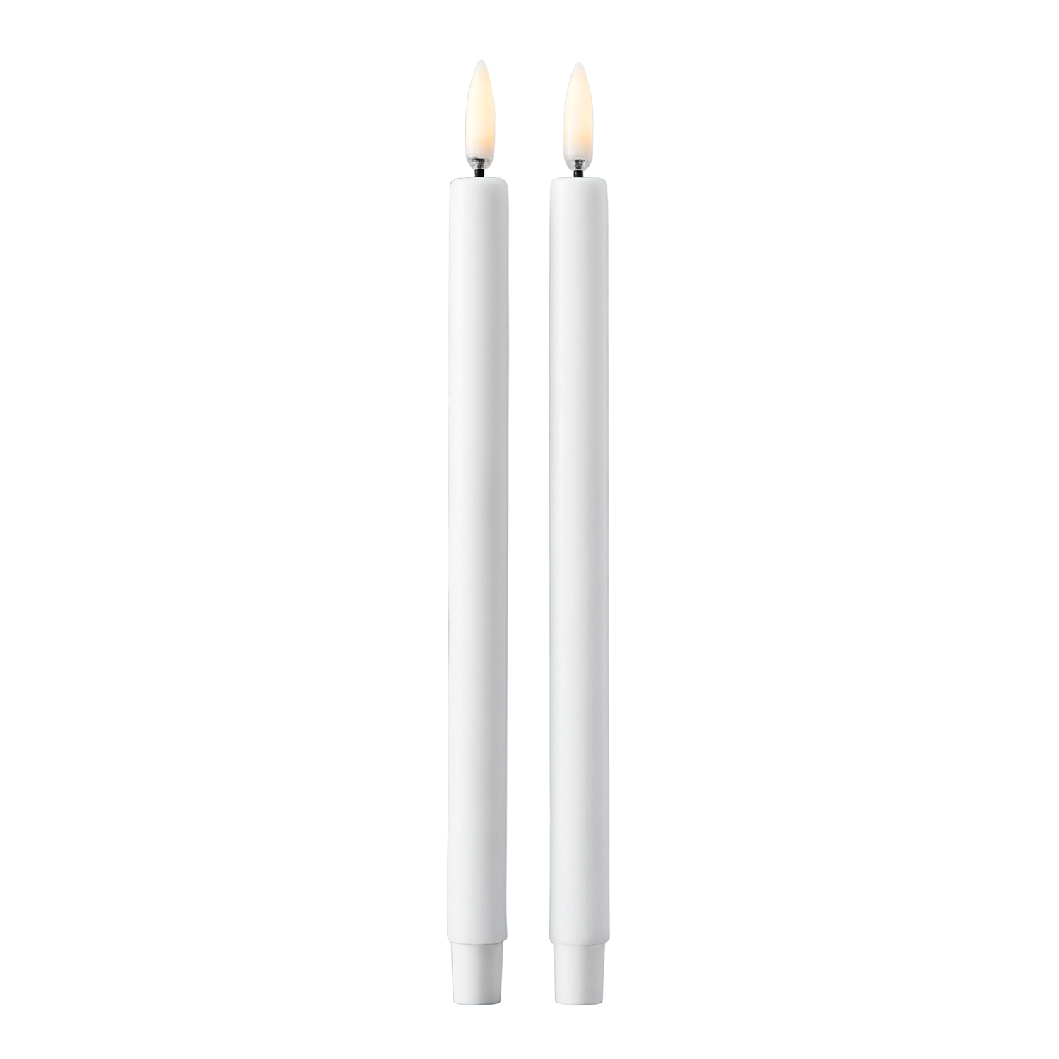 Stoff Nagel LED Kerzen weiss freisteller 86459