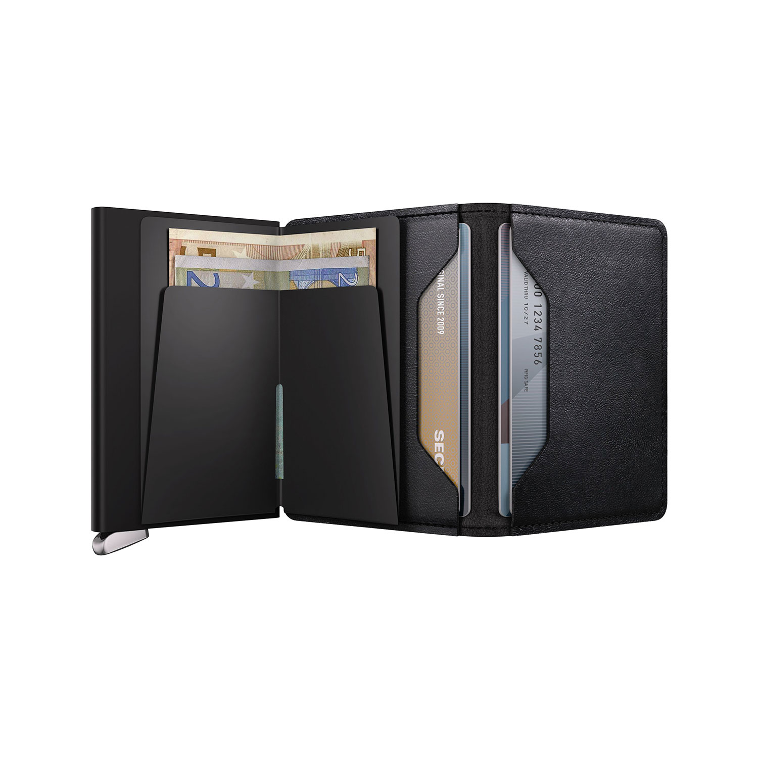 Secrid - Premium+ Slimwallet Emboss Lines schwarz