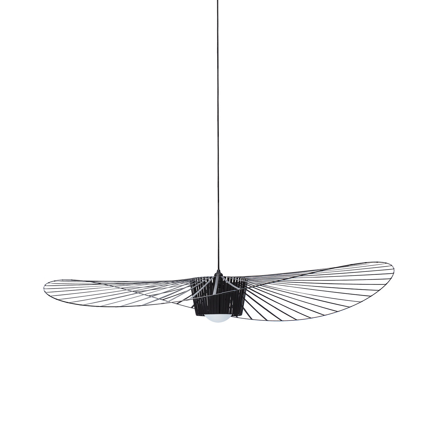Schwarz Vertigo Lampe klein Petite Friture