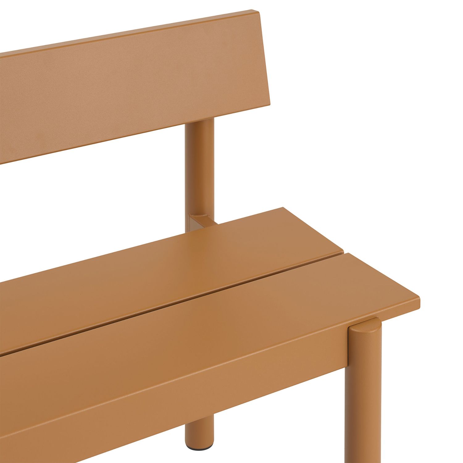 Muuto - Linear Steel Bank Rückenlehne 110 cm grey