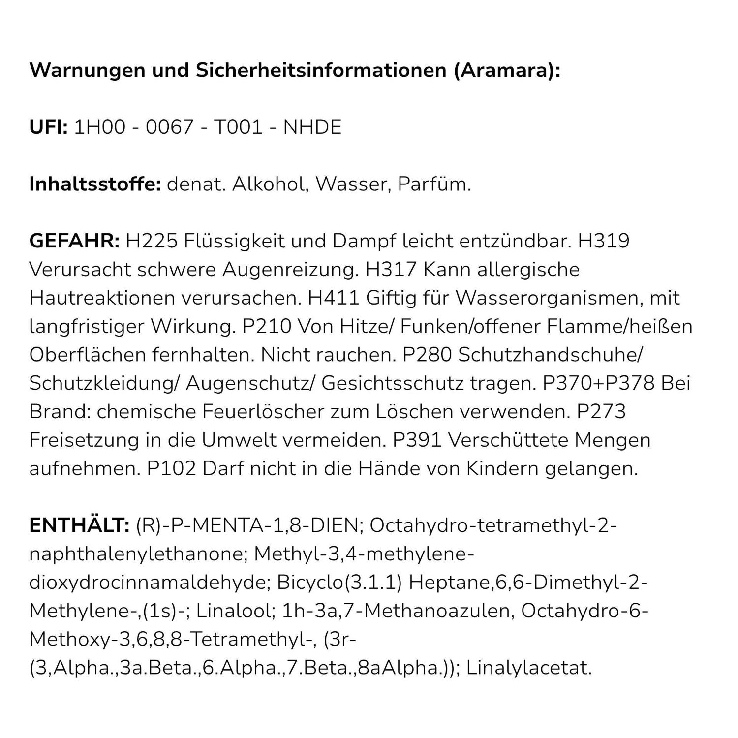 Culti Milano - Refill für Raumduft Aramara 1000 ml