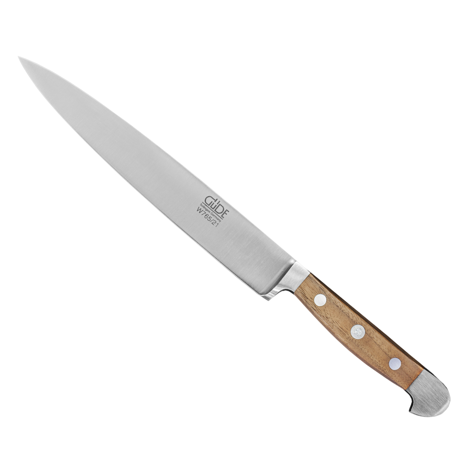 Güde - Schinkenmesser 21 cm Serie Alpha-Walnuss